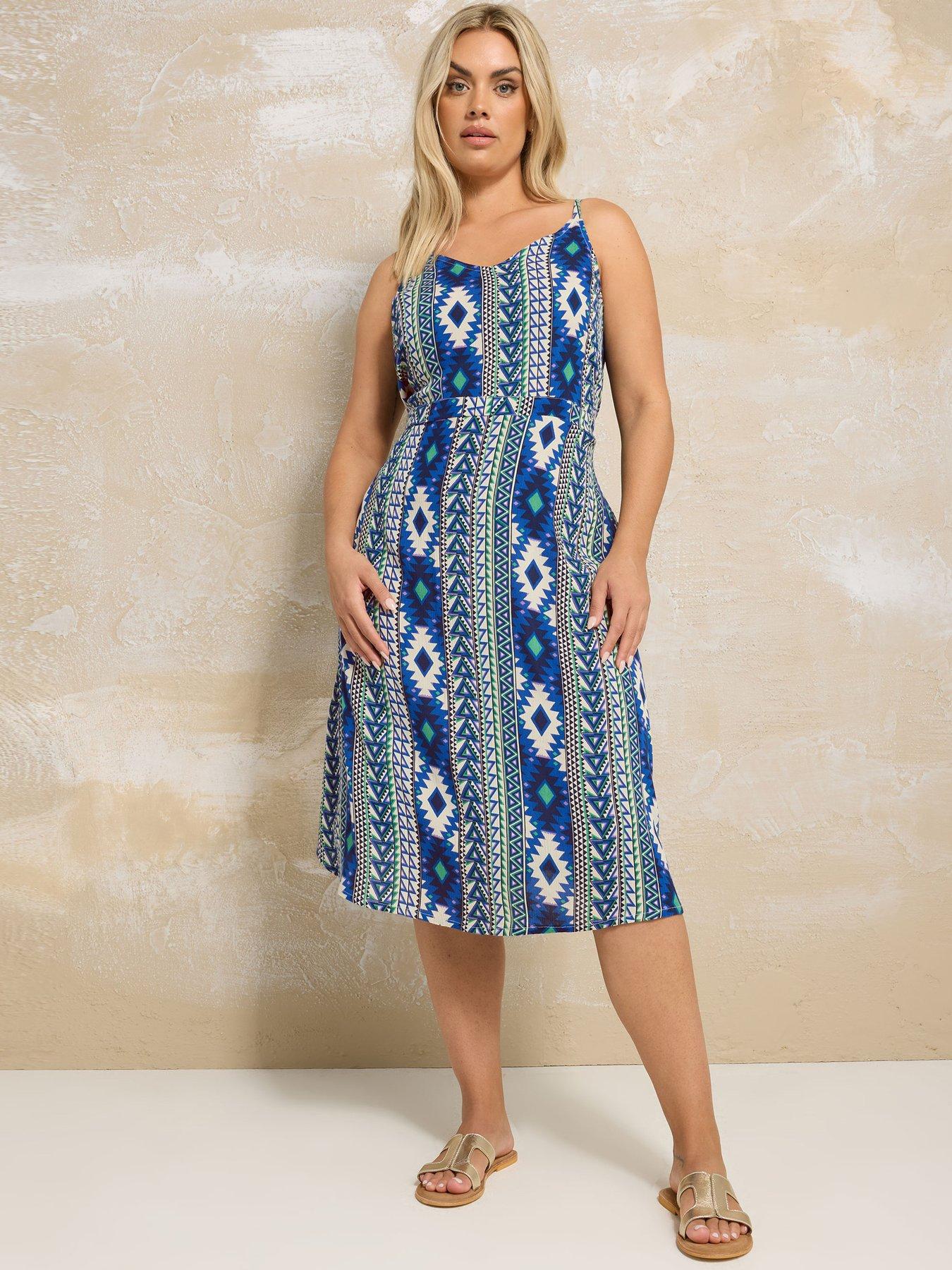 yours-curve-shirred-back-sundress