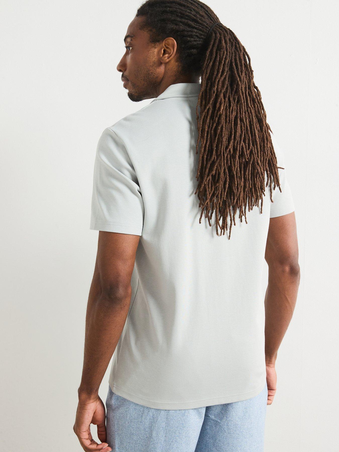 Image 2 of 5 of Very Man Interlock Jersey Shirt - Light Grey