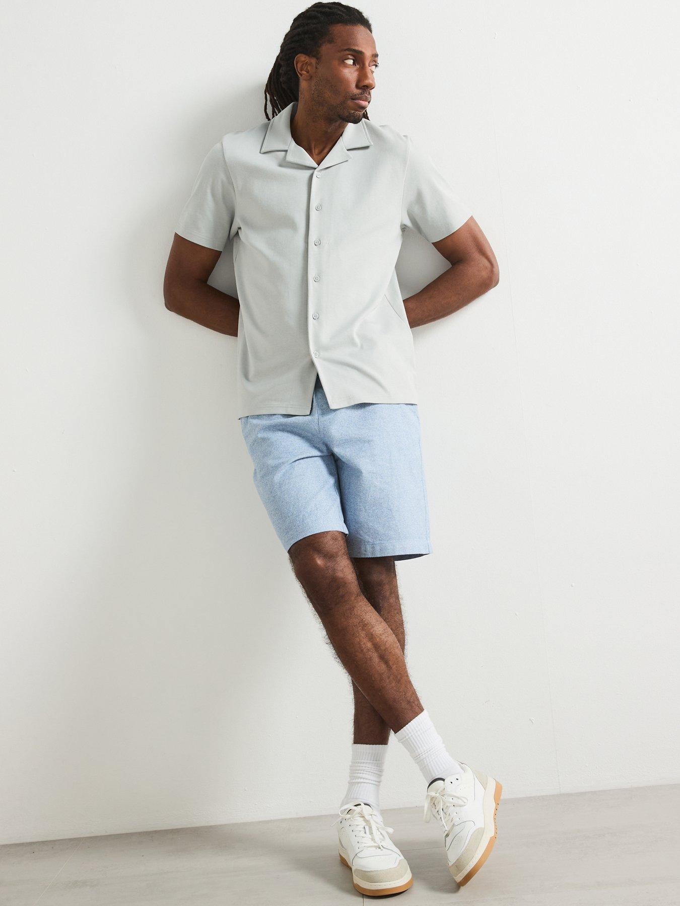 Image 3 of 5 of Very Man Interlock Jersey Shirt - Light Grey