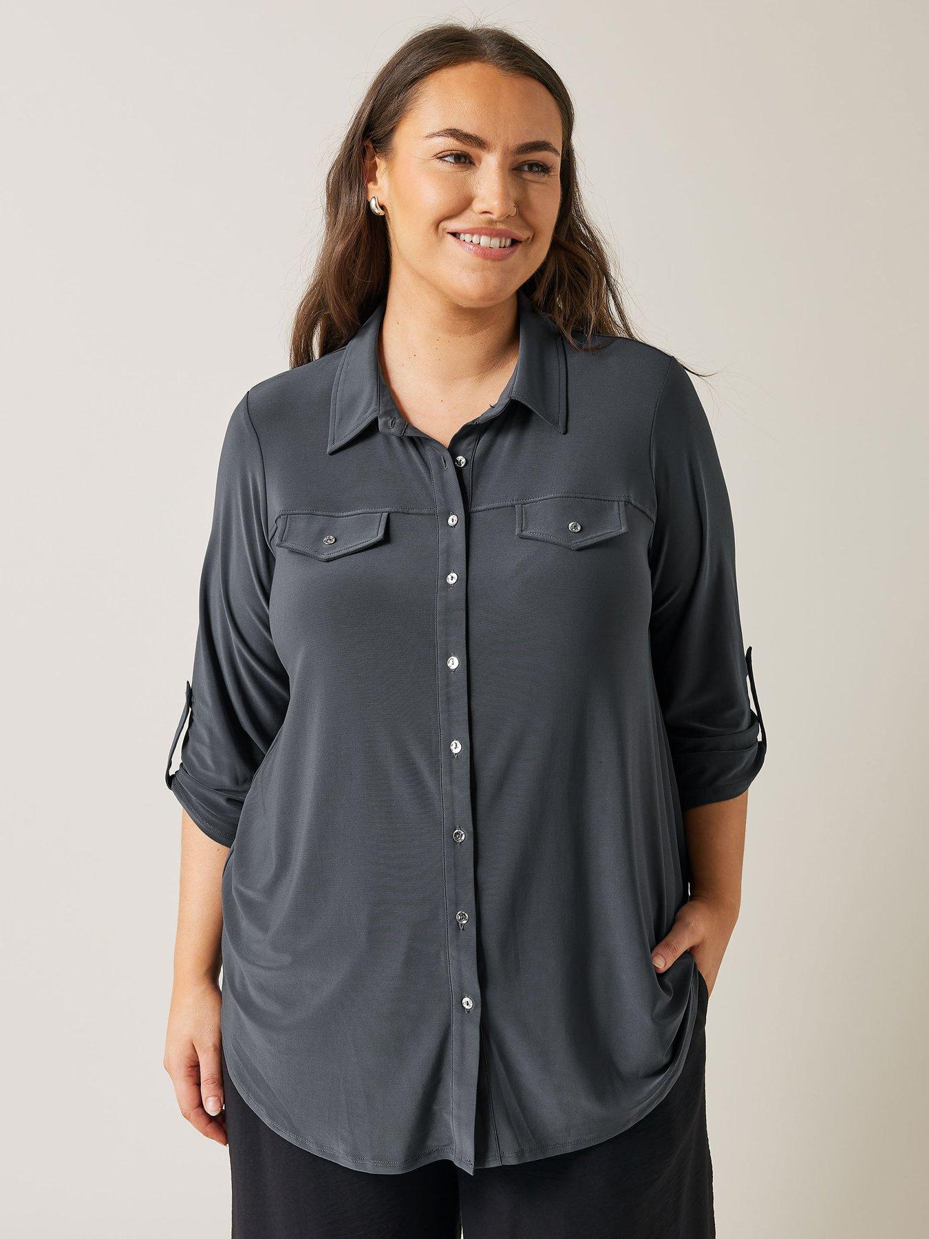  image of evans-utility-shirt-grey