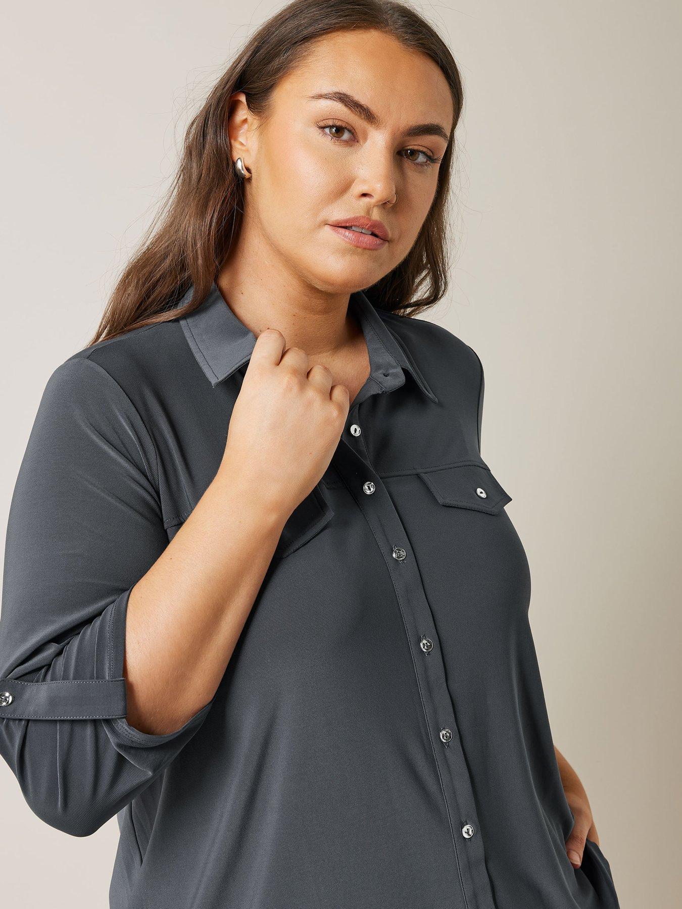  image of evans-utility-shirt-grey