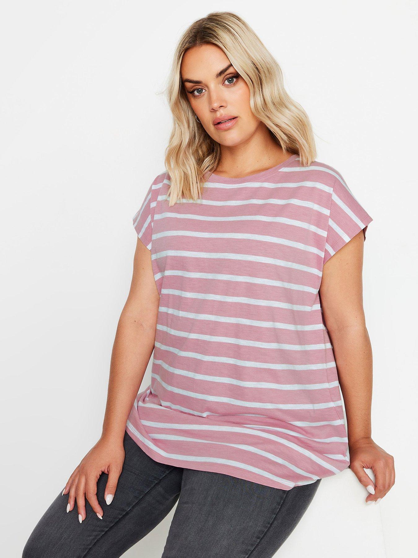 undefined Curve Grown On T-shirt - Pink