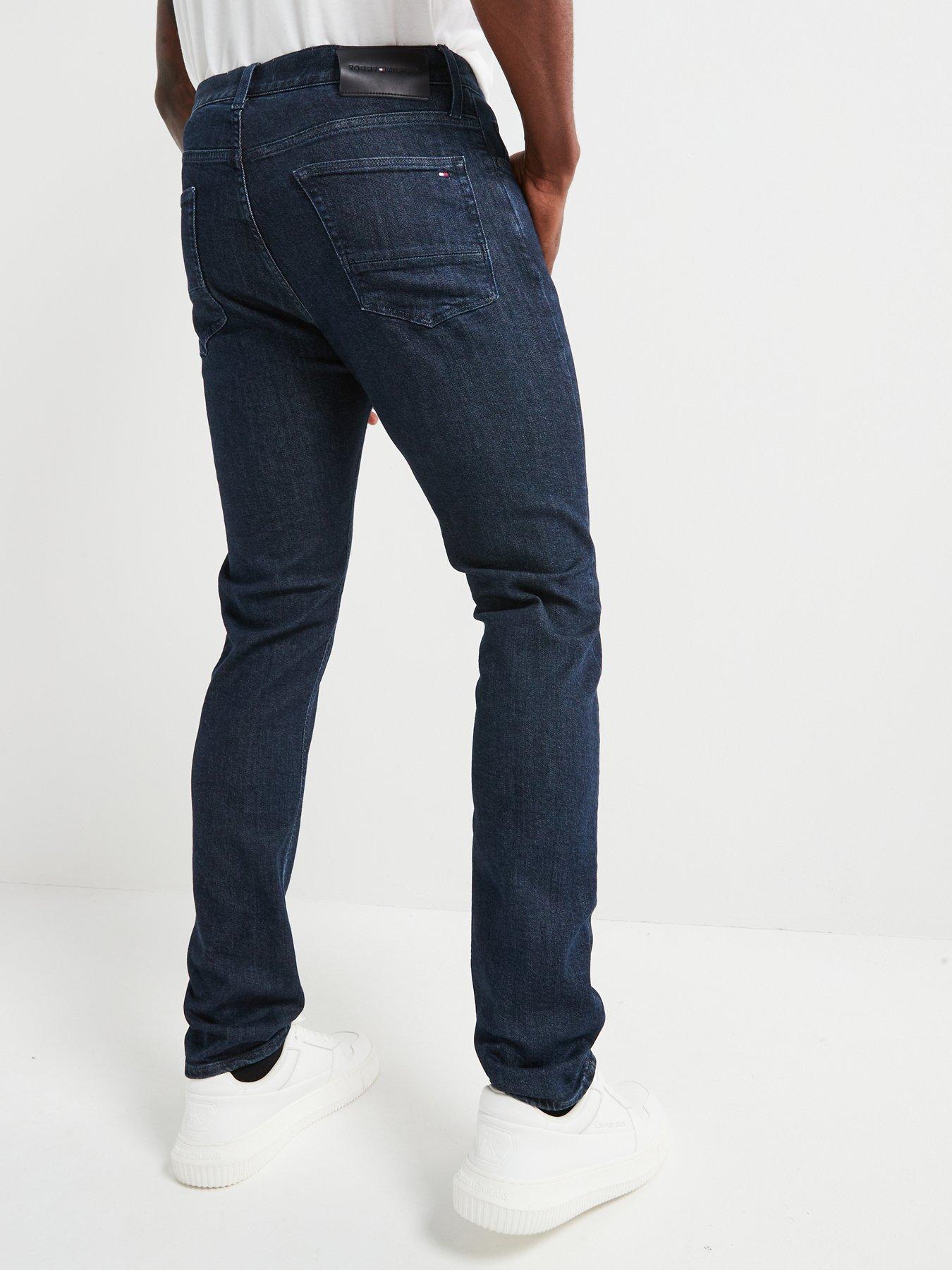  image of tommy-hilfiger-bleecker-flex-slim-fit-jeans-dark-blue