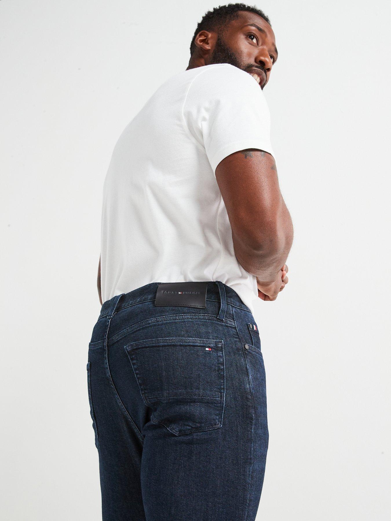  image of tommy-hilfiger-bleecker-flex-slim-fit-jeans-dark-blue