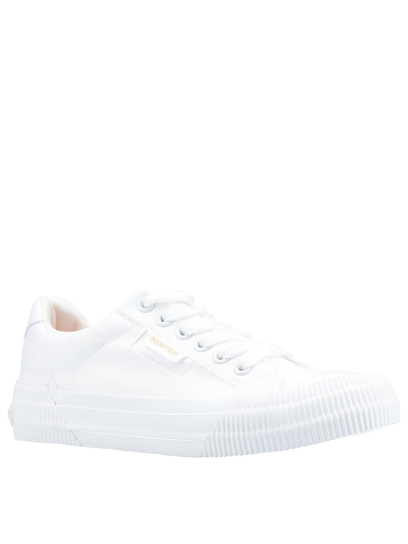 Image 2 of 6 of Rocket Dog Cheery Plimsoll - White