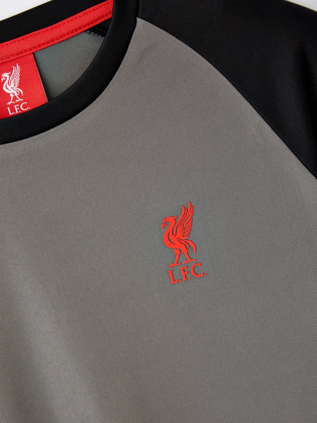  image of liverpool-fc-raglan-liverbird-t-shirt-grey