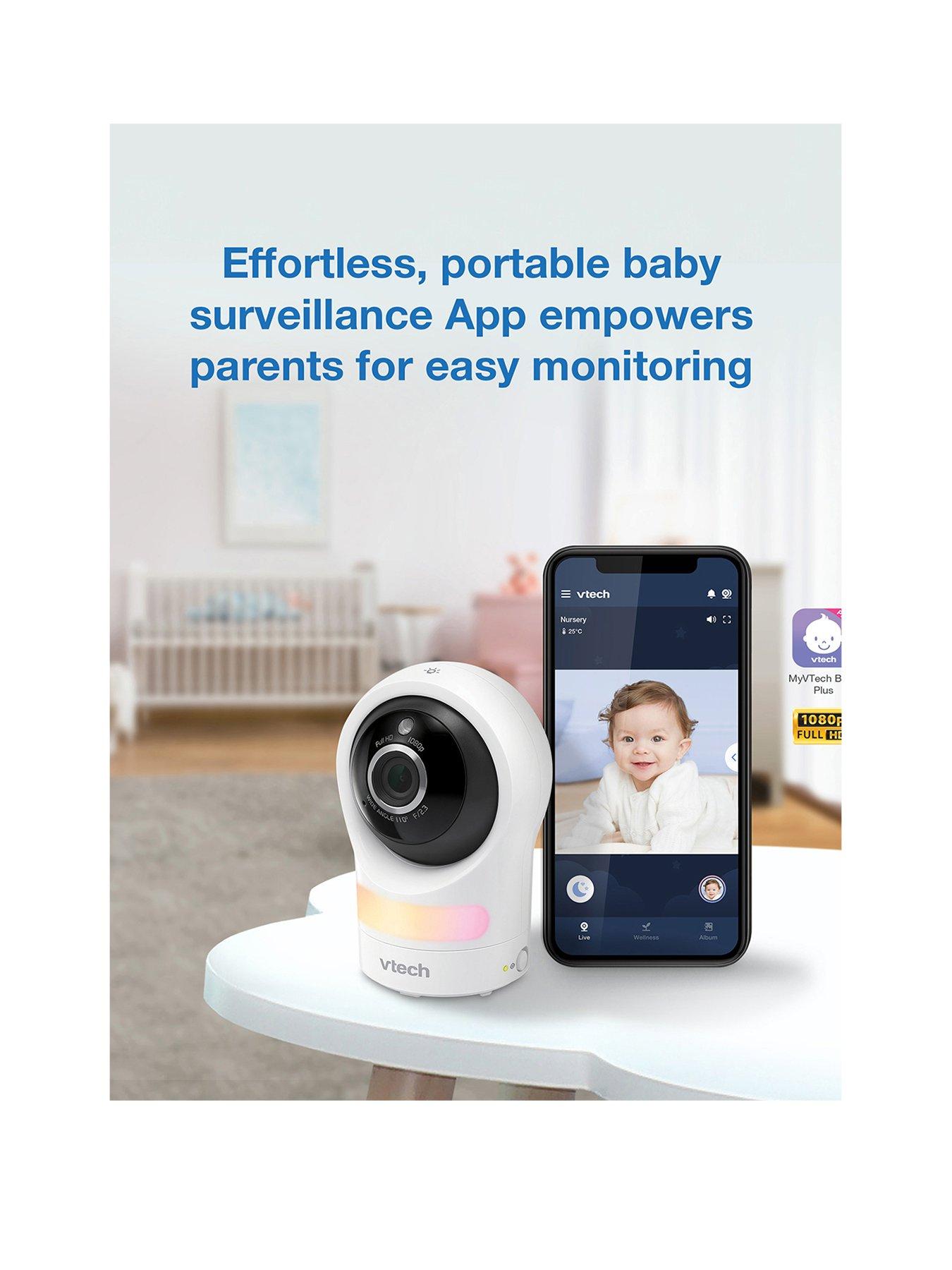 Image 2 of 6 of VTech RM9761 Smart Wi-Fi 1080p Pan &amp; Tilt Baby Camera