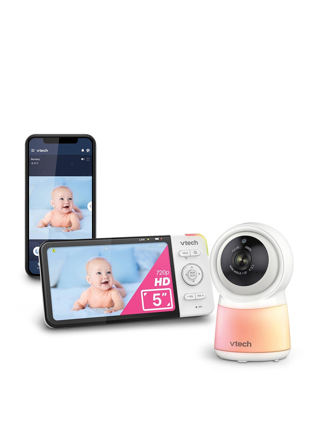 Image 1 of 6 of VTech RM5755HD 5" Smart Wi-Fi 1080p Video Monitor