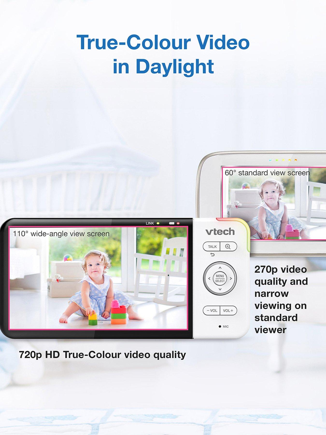 Image 3 of 6 of VTech RM5755HD 5" Smart Wi-Fi 1080p Video Monitor