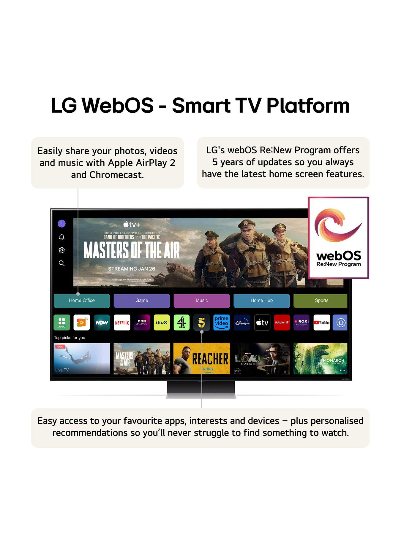Image 5 of 7 of LG QNED QNED87 75-inch 4K Smart TV, 2024