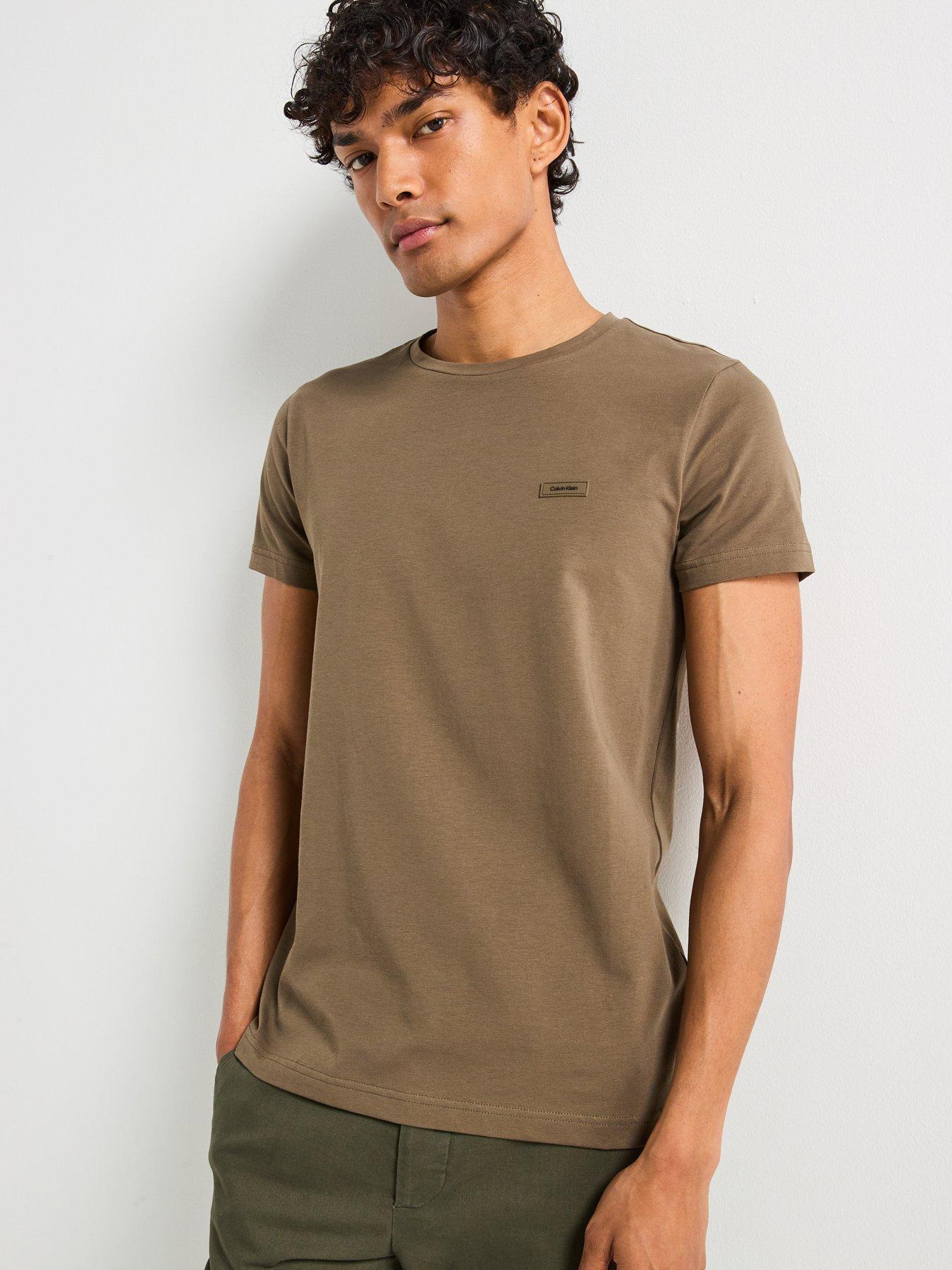 calvin-klein-stretch-slim-fit-left-chest-logo-t-shirt-dark-stone