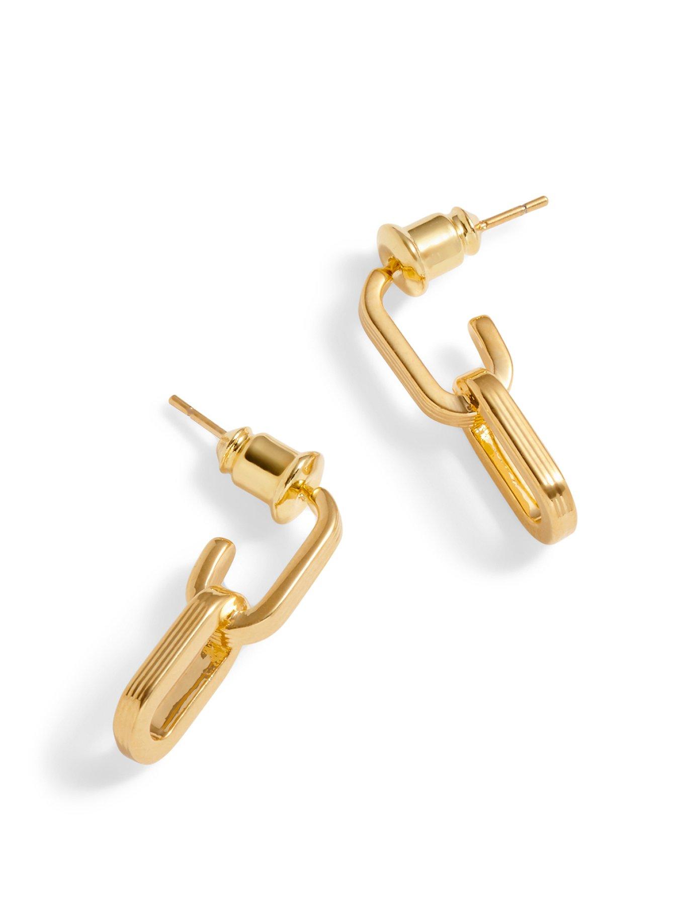 undefined Arabella Waterproof Gold Hoop Earrings