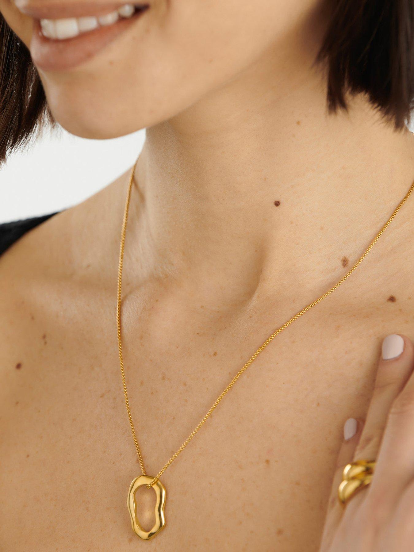  image of katie-loxton-hera-waterproof-gold-necklace