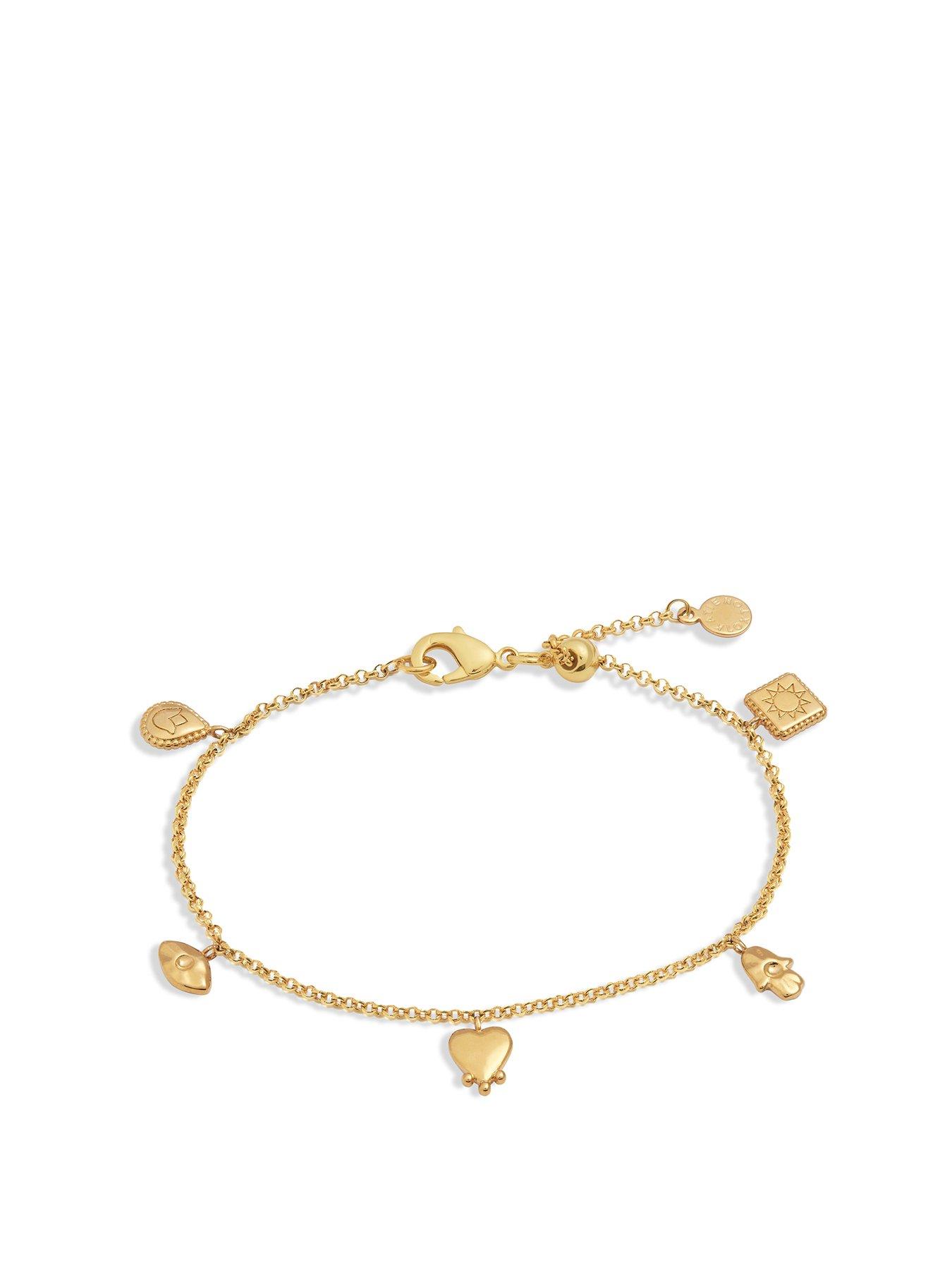 undefined Boheme Waterproof Gold Charm Bracelet