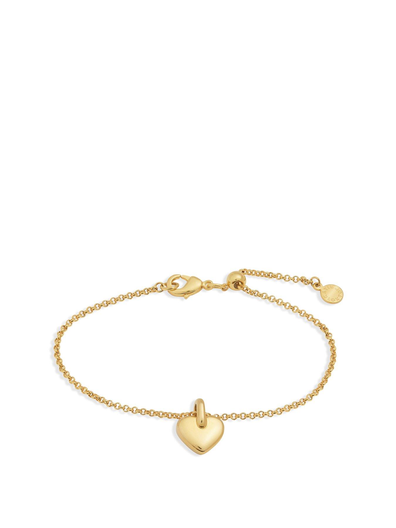 undefined Alora Heart Waterproof Gold Bracelet