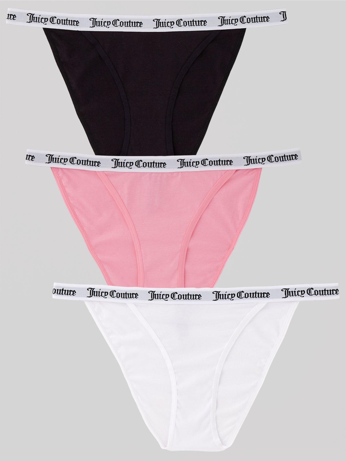  image of juicy-couture-3-pack-cotton-brief-with-branded-elastic-multi