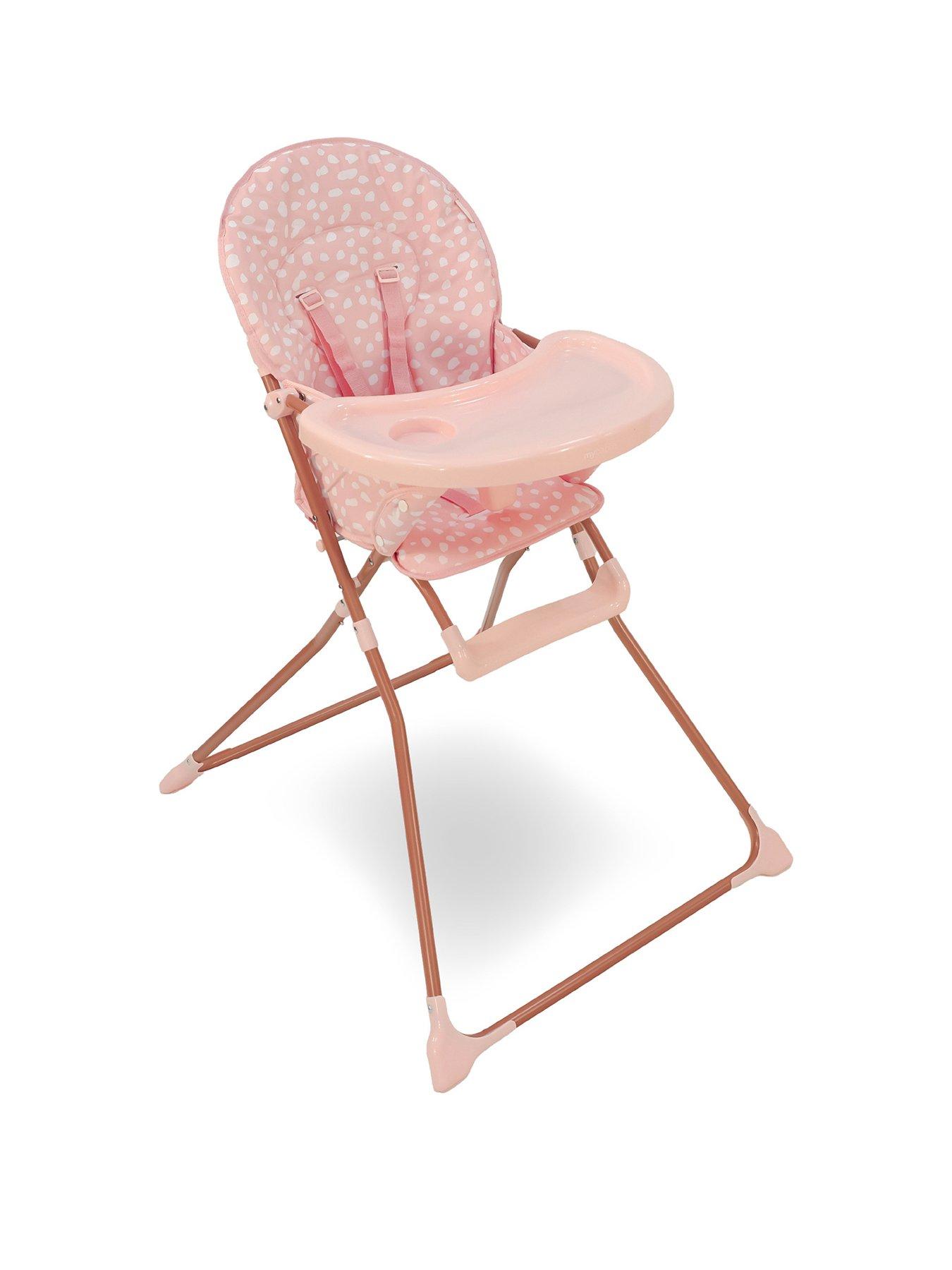My Babiie MBHC1 Compact Highchair - Pink