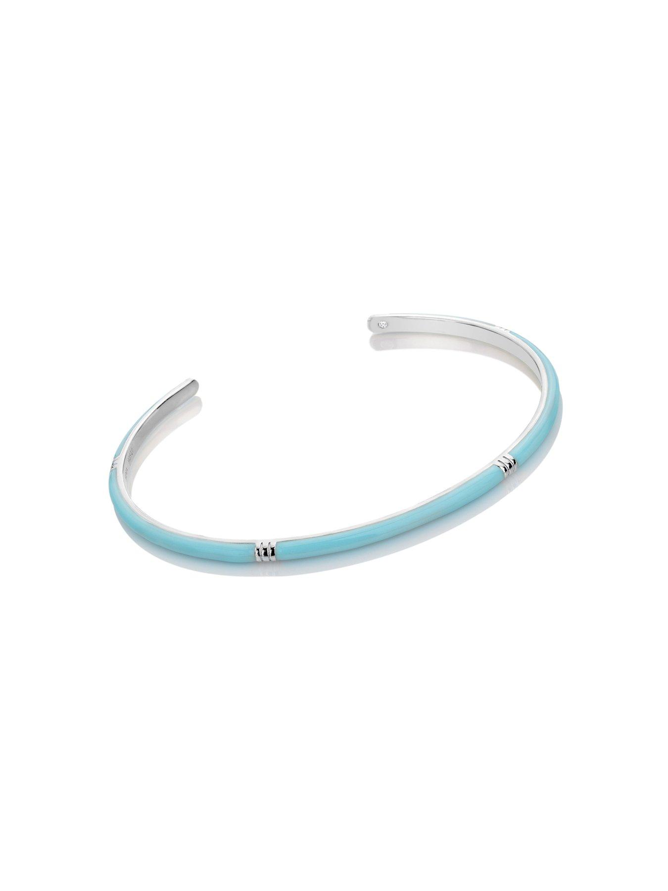  image of hot-diamonds-hd-x-tg-enamel-bangle-blue