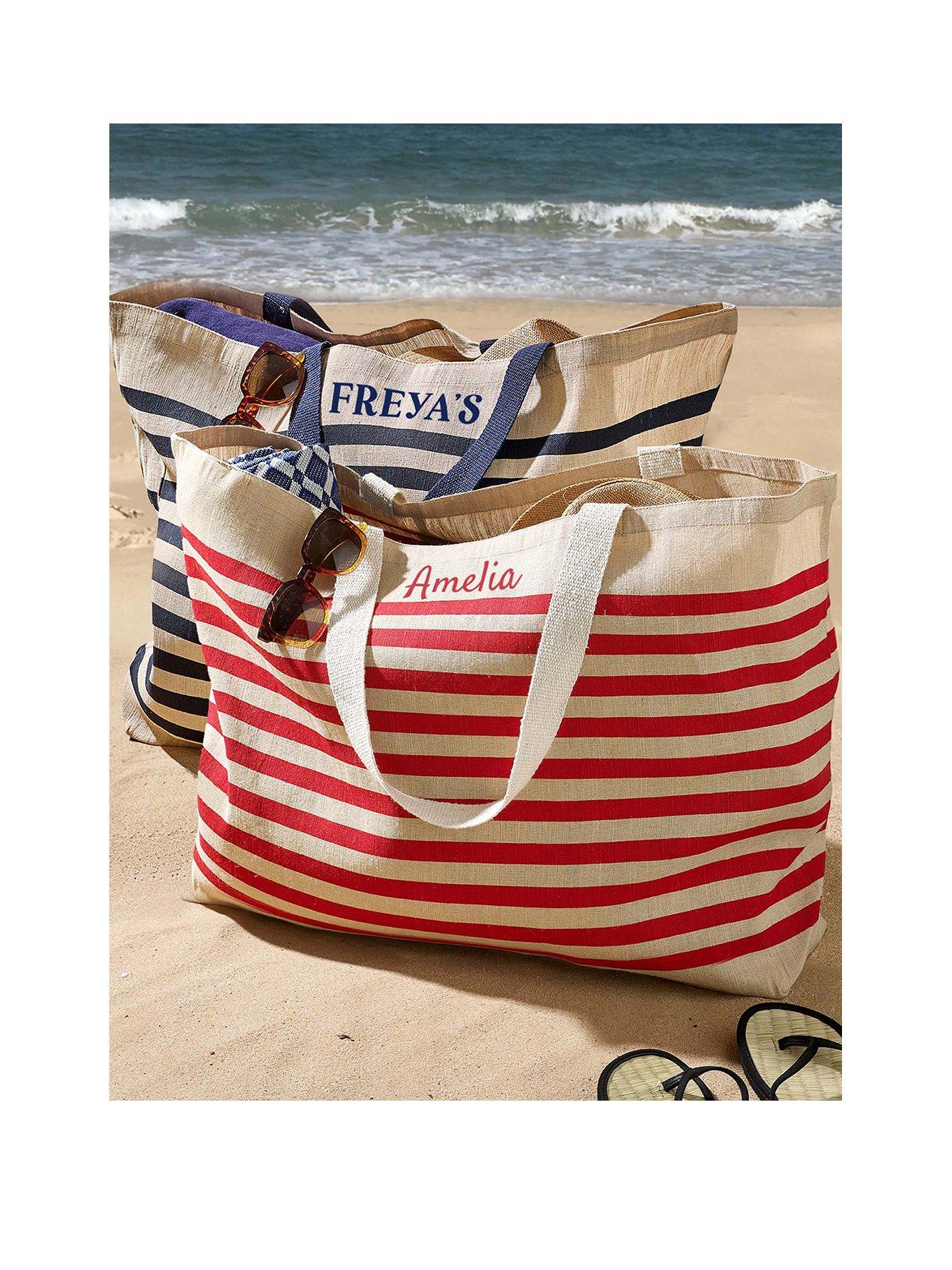 undefined Personalised Extra large Beach Bag