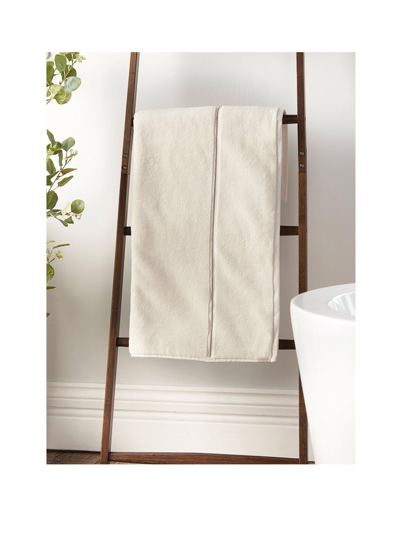 Bianca Satin Stitch Zero Twist Hand Towel