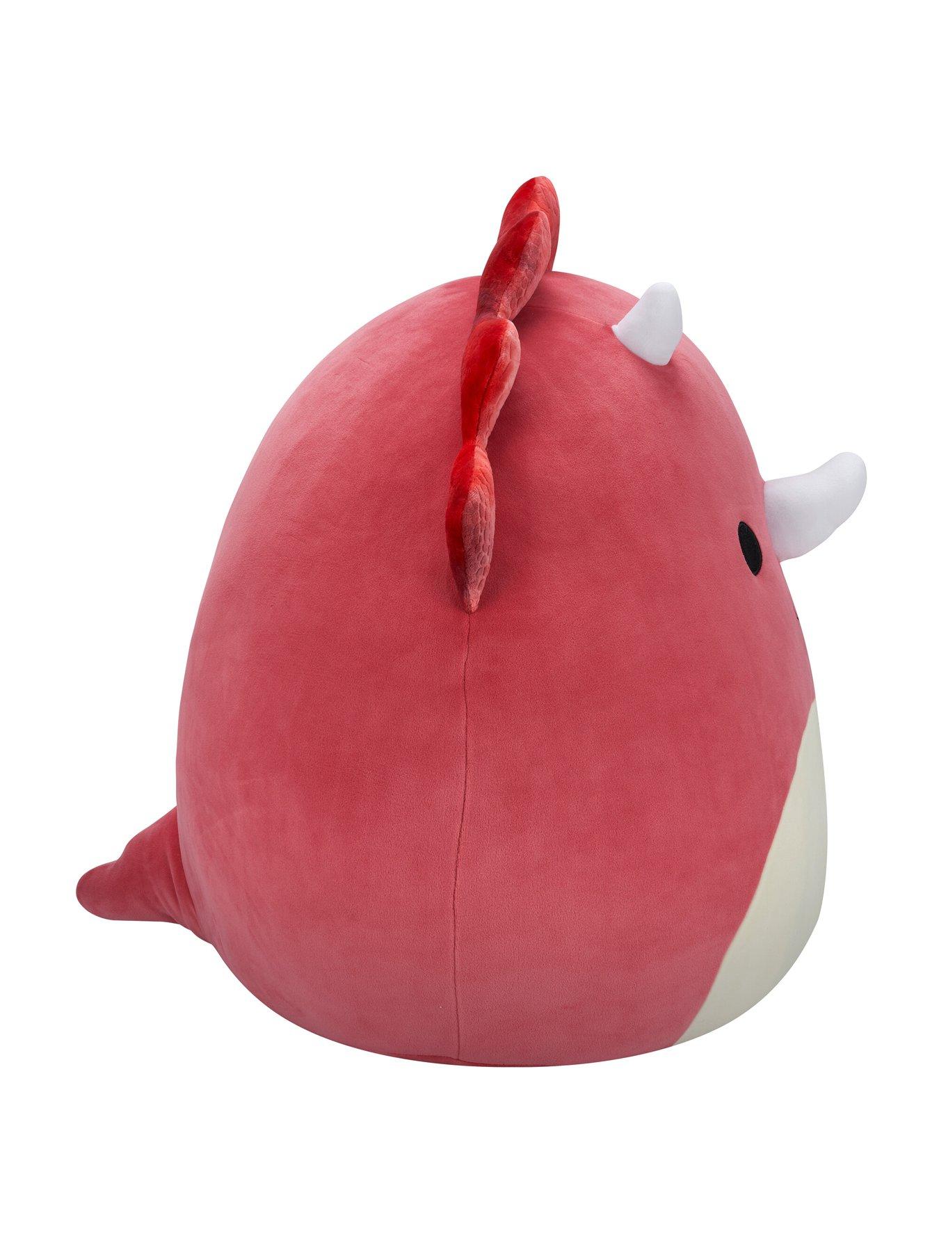  image of squishmallows-jumbo-plushnbsp20--nbsptristan-thenbspred-triceratops