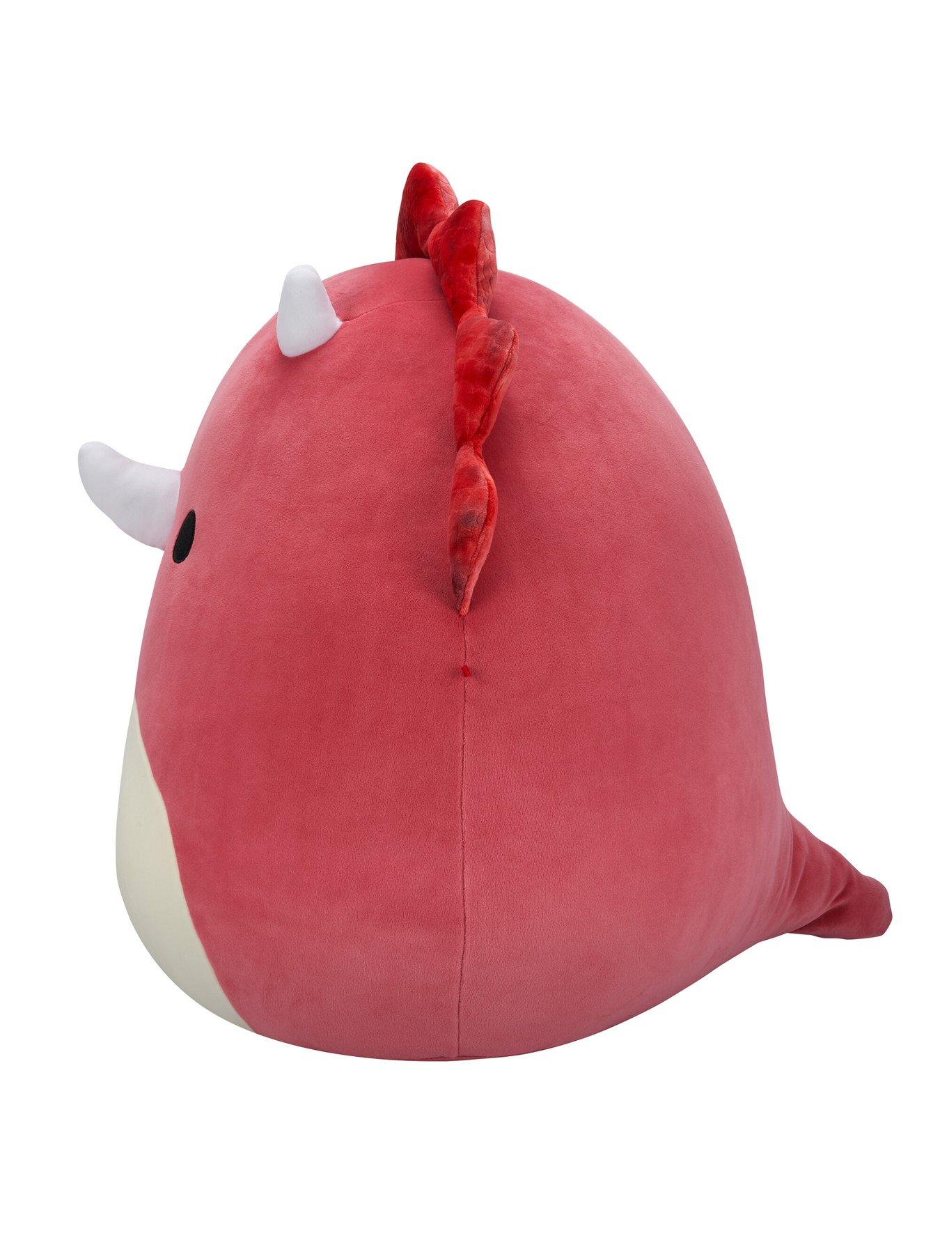  image of squishmallows-jumbo-plushnbsp20--nbsptristan-thenbspred-triceratops