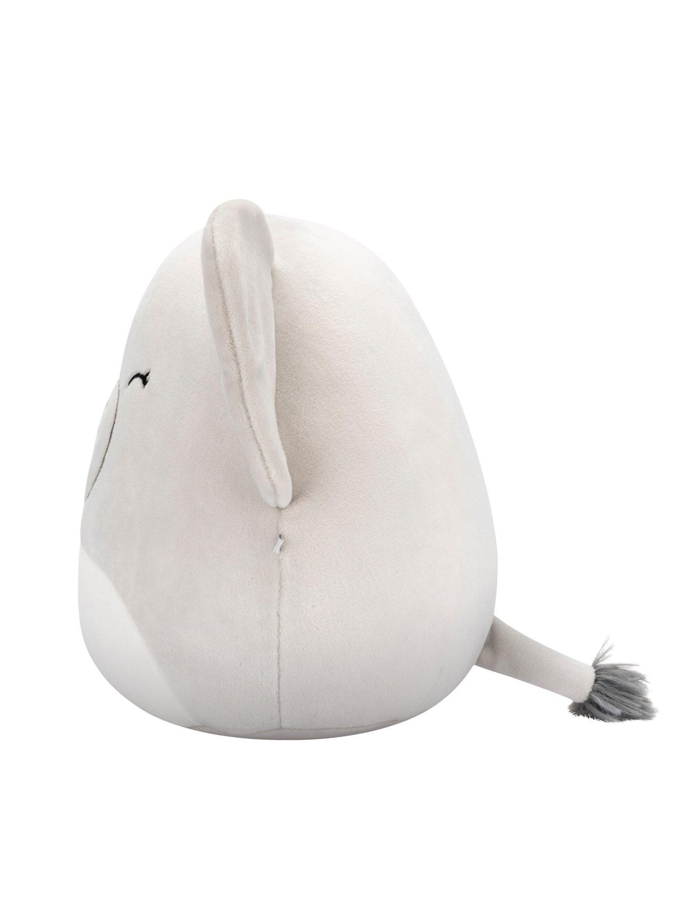 Image 5 of 8 of Squishmallows 7.5-Inch Little Plush - Cherish - Winking Grey Elephant (with Sparkle Ears)