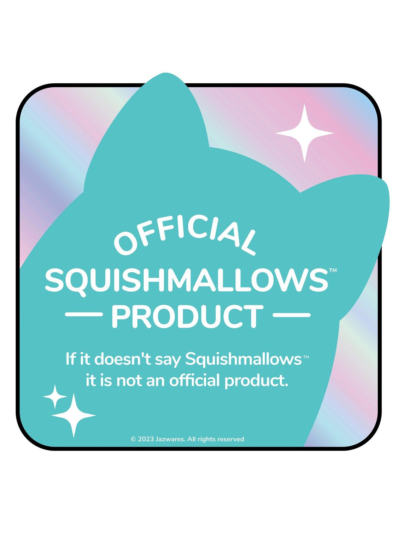 Image 7 of 8 of Squishmallows 7.5-Inch Little Plush - Cherish - Winking Grey Elephant (with Sparkle Ears)