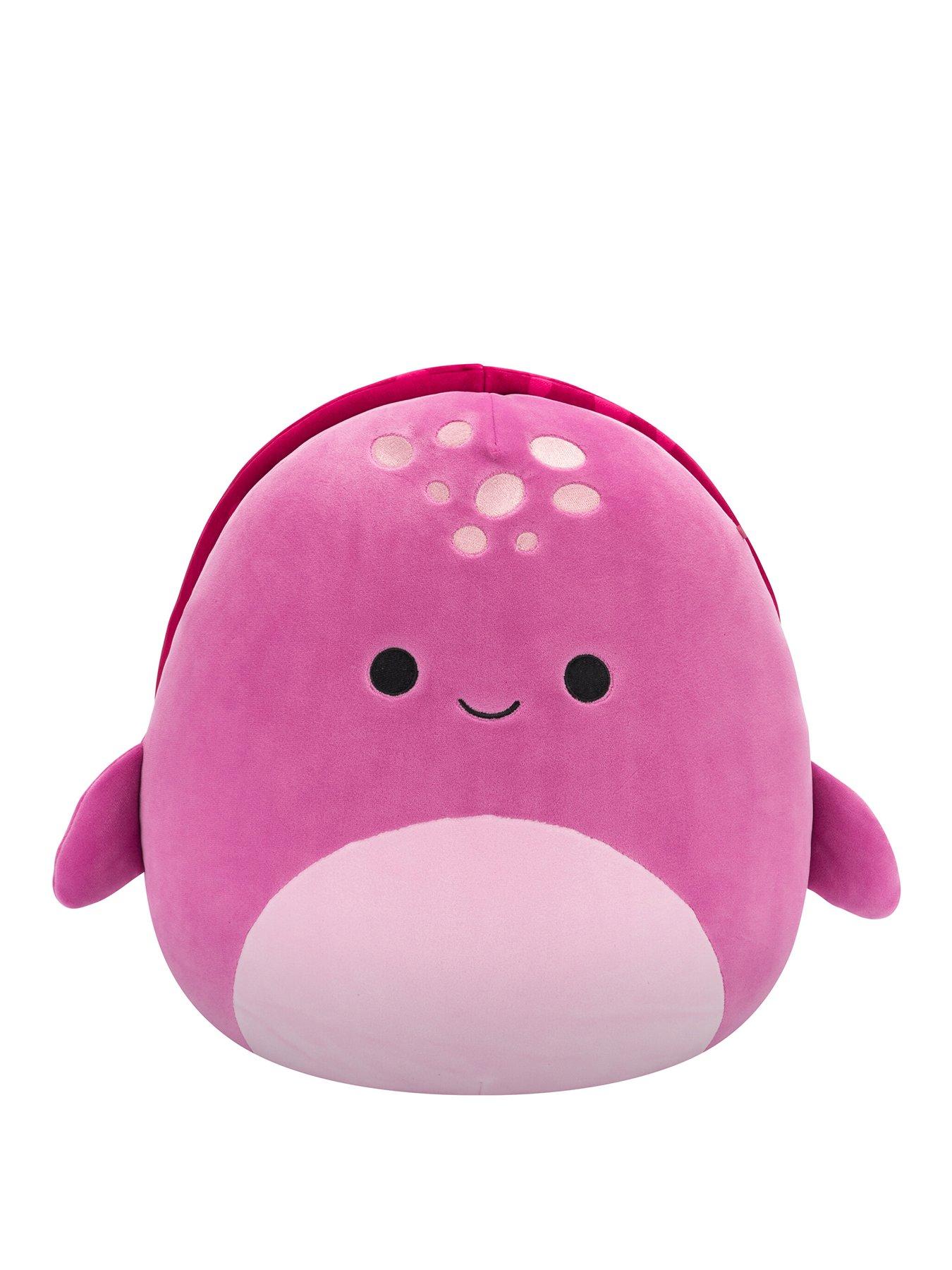 Squishmallows 12-Inch Medium Plush- Tudor the Maroon Leatherback Turtle