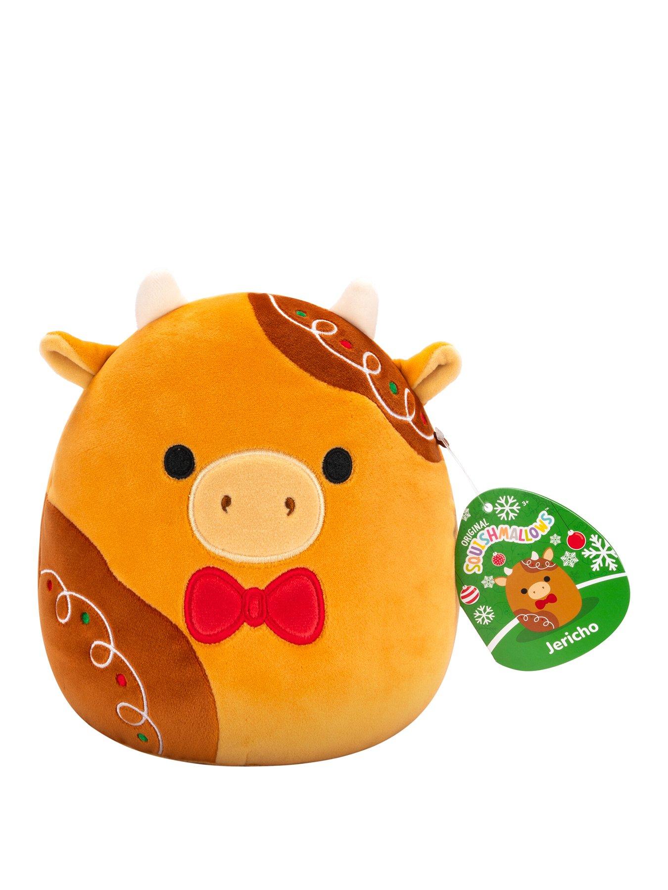  image of squishmallows-jericho-the-gingerbread-cow-75-plush