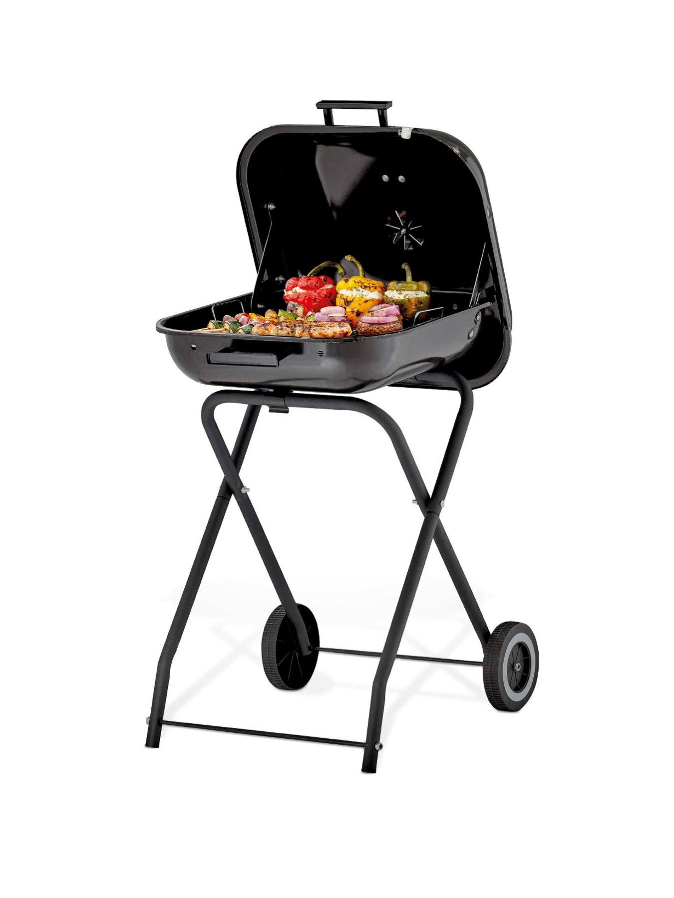 Tower XL Portable Grill with Collapsible Legs