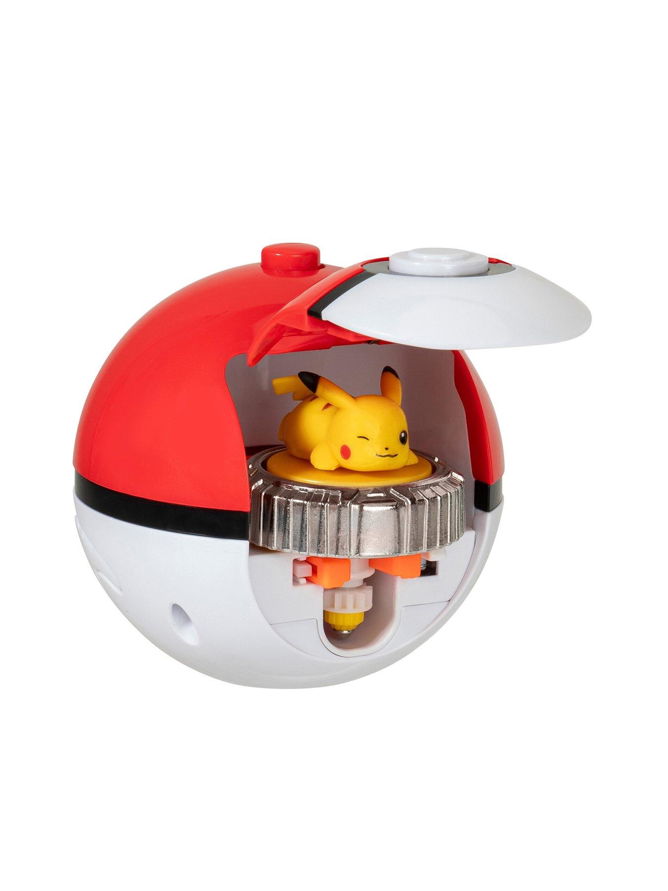 Image 5 of 8 of Pokemon Pok&eacute;mon Battle Spinner Arena Set - Two Battle Spinners with Two Pok&eacute; Ball Spinner Launchers and Battle Arena