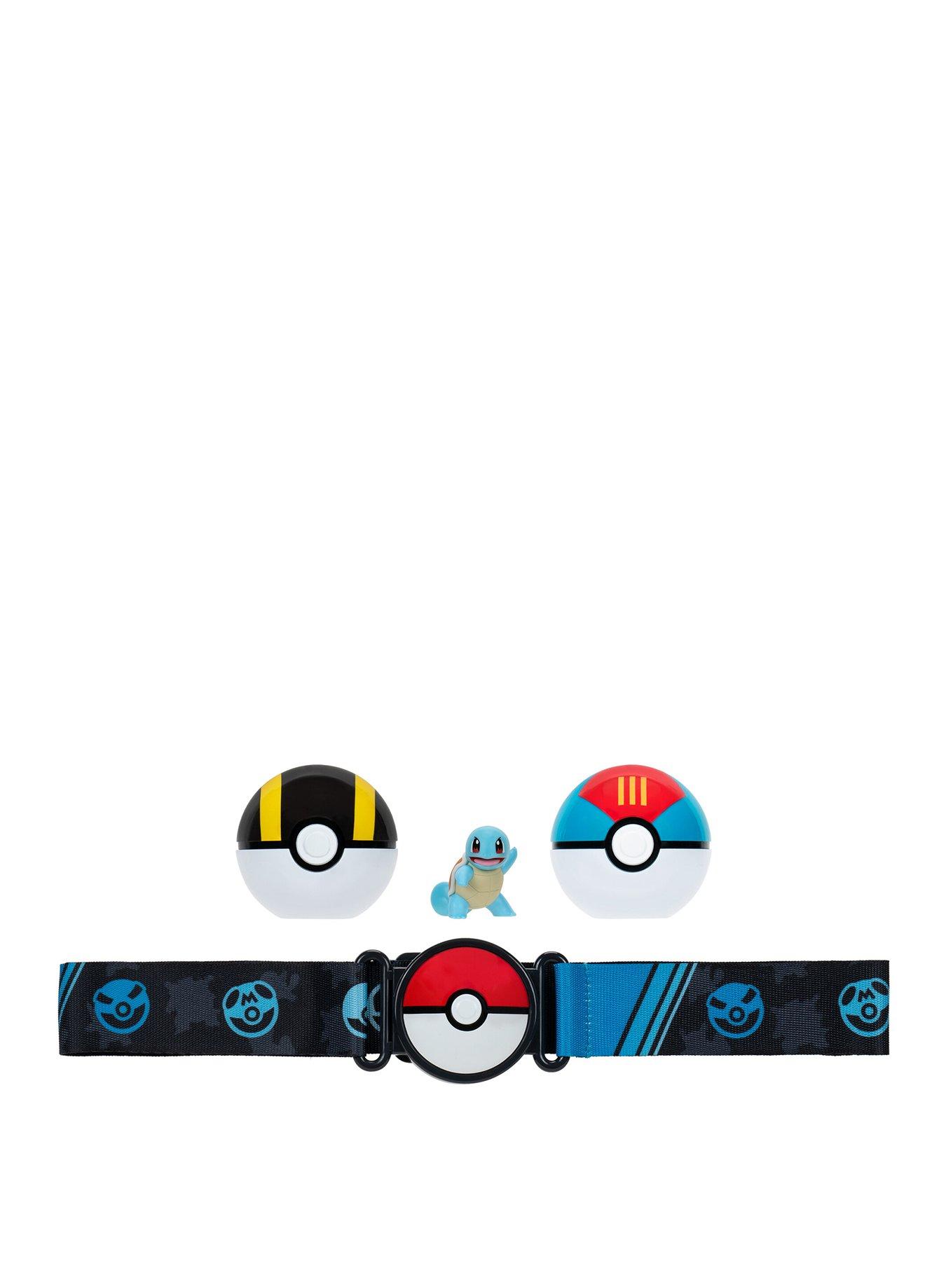 undefined Clip ‘N’ Go Belt Set - 2-Inch Squirtle Battle Figure with Clip ‘N’ Go Belt