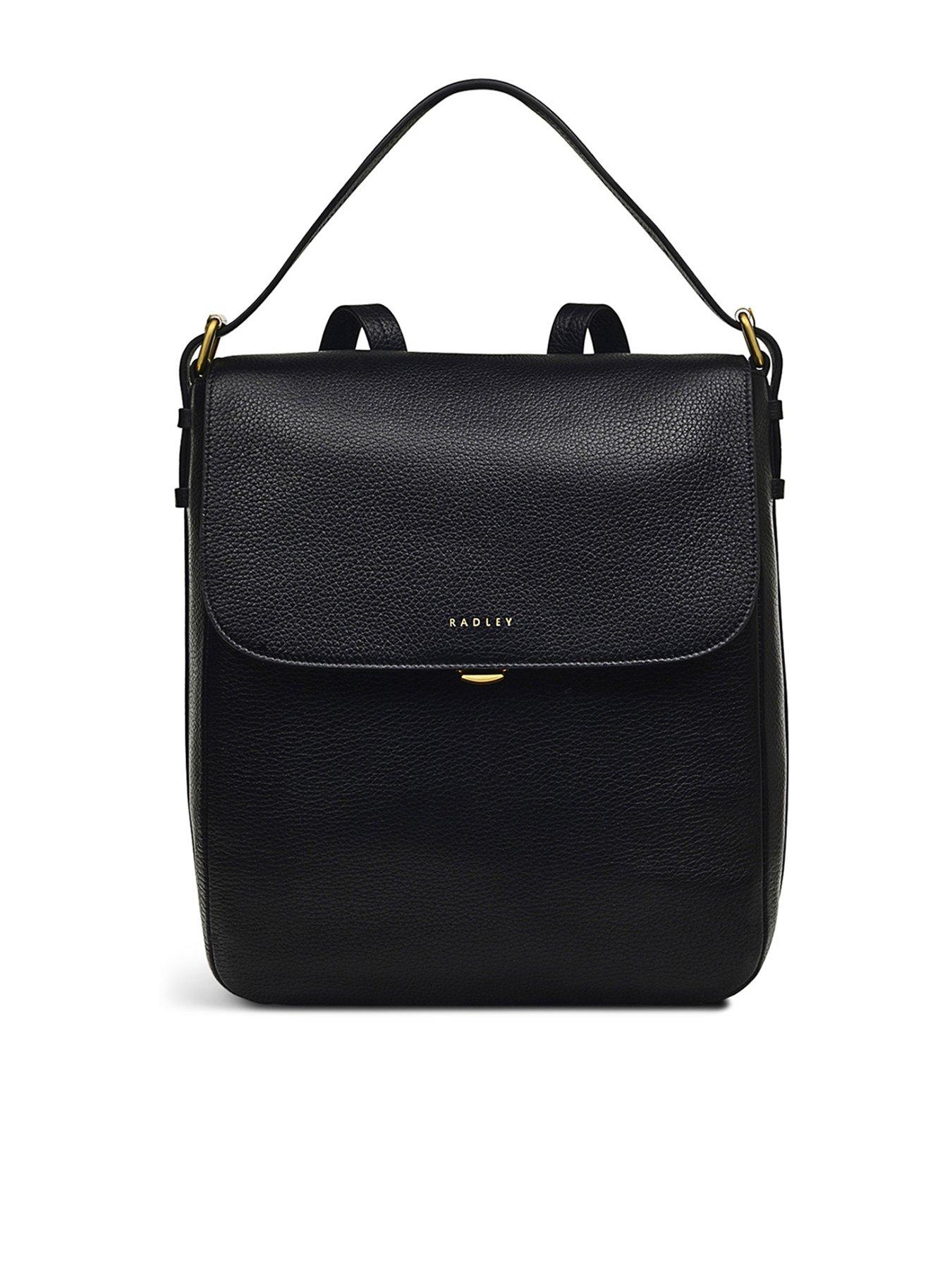 undefined Graffton Street Medium Flapover Backpack - Black