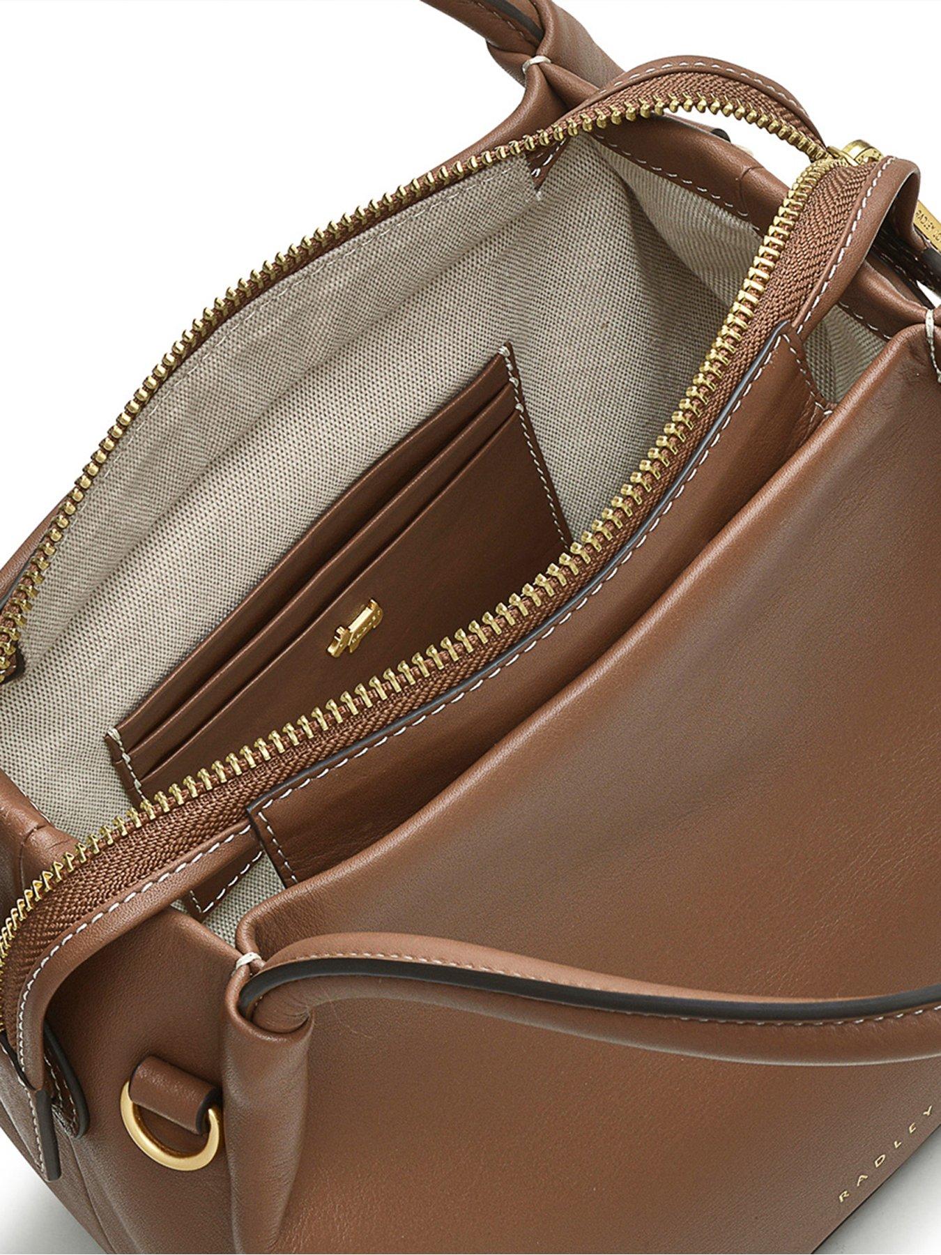 Image 5 of 5 of Radley Ivydale Road Small Ziptop Crossbody - Brown