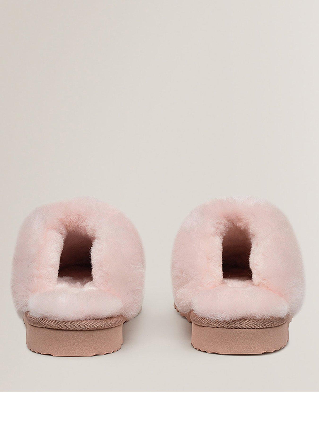  image of radley-maple-lane-shearling-mule-pink