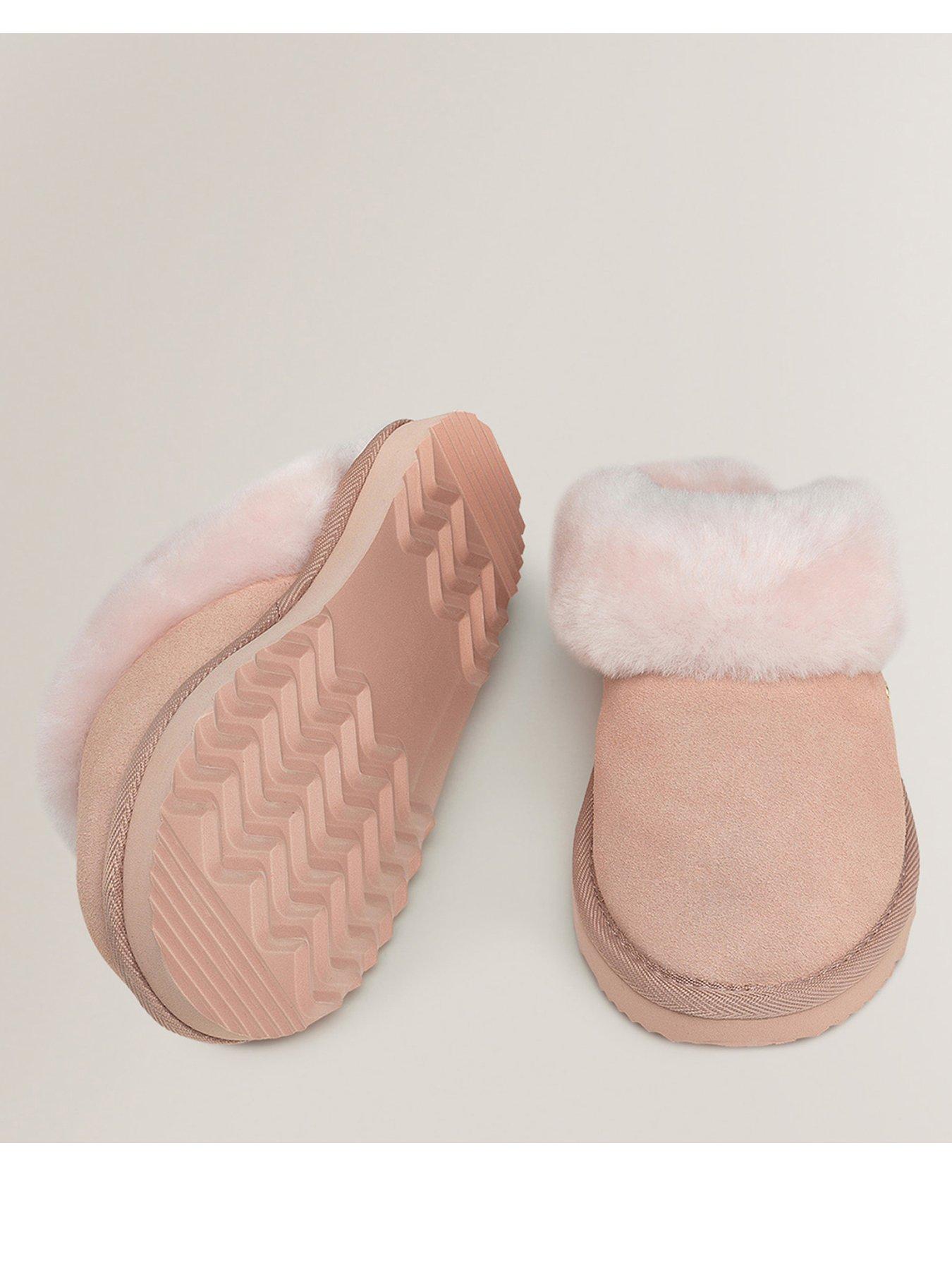  image of radley-maple-lane-shearling-mule-pink