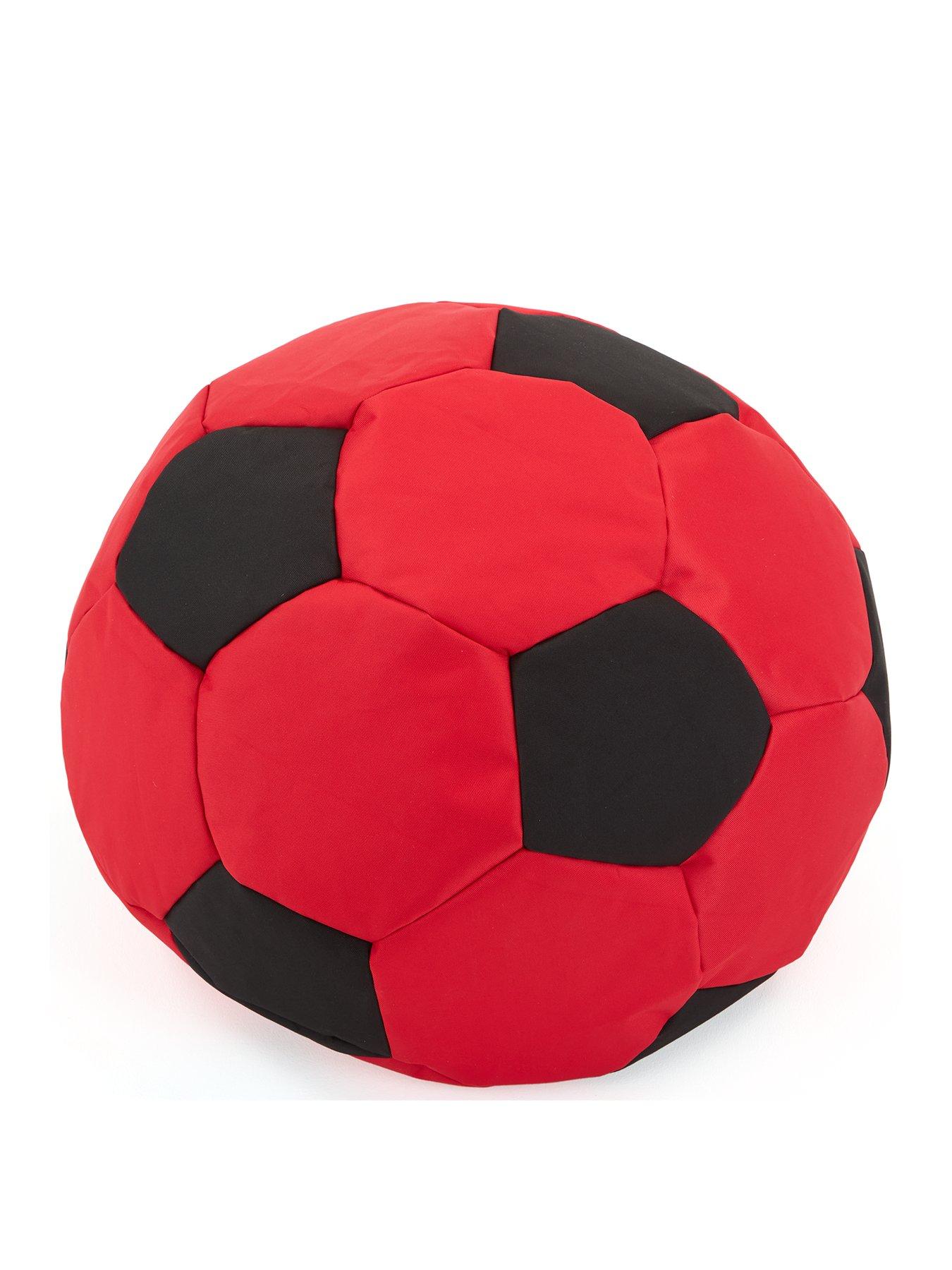  image of kaikoo-kids-football-beanbag-in-red