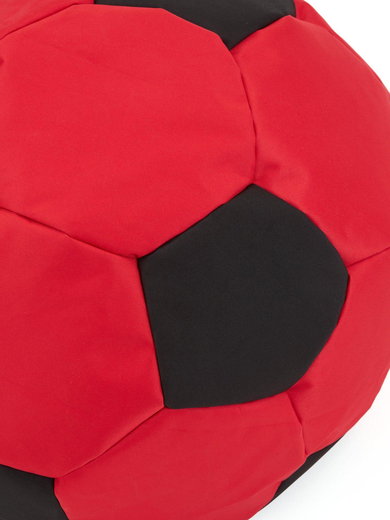  image of kaikoo-kids-football-beanbag-in-red