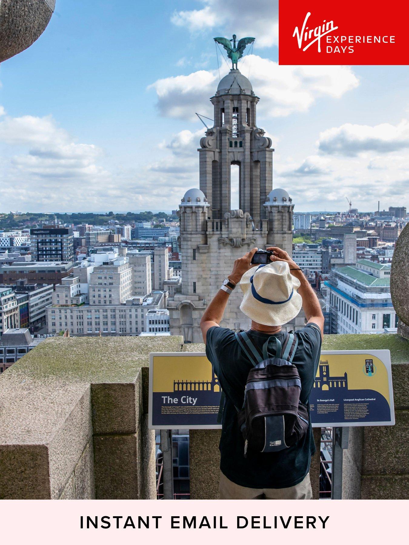 Virgin Experience Days Visit to the Royal Liver Building 360 for Two and Souvenir Guidebook, Liverpool