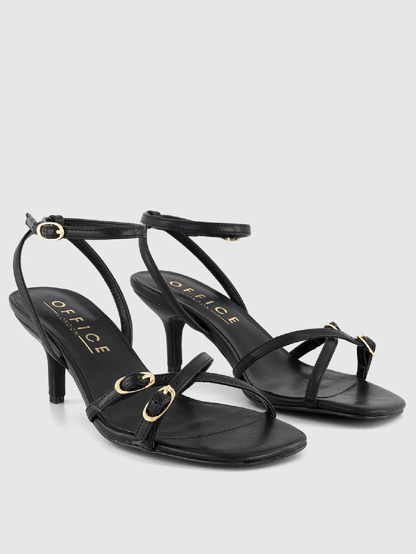 OFFICE Mystic Strappy Sandals Black Littlewoods