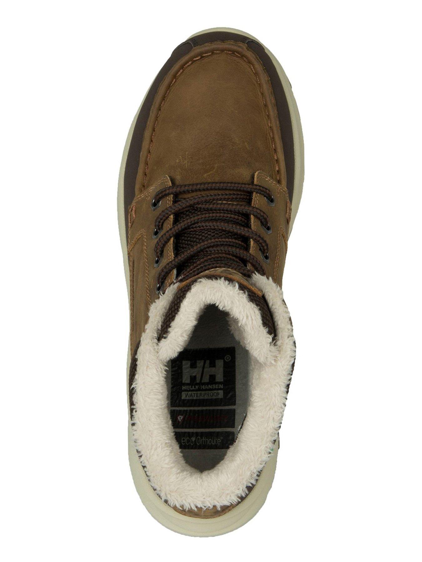  image of helly-hansen-mens-garibaldi-winter-boots-tobacco-brown