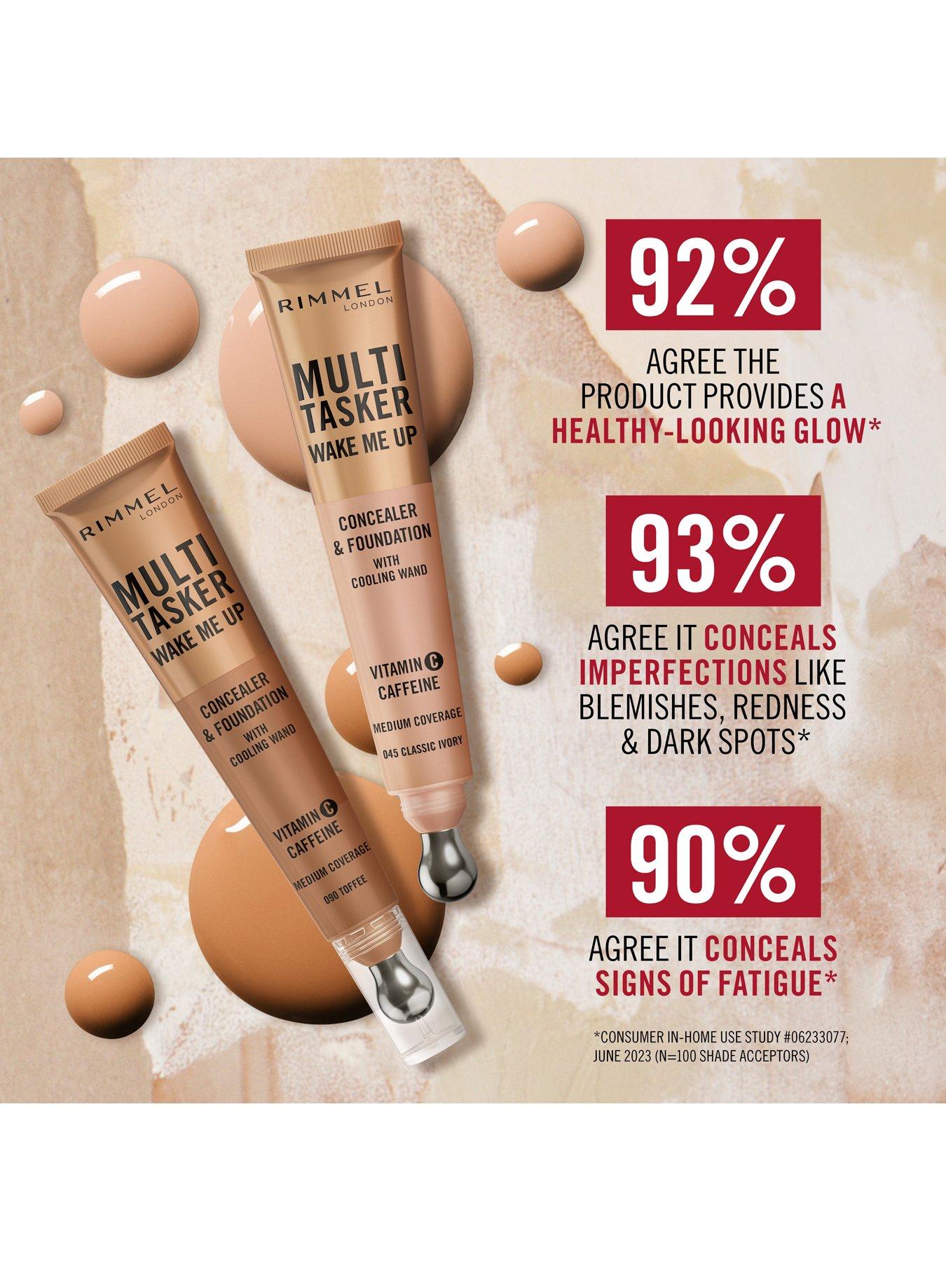 Image 5 of 7 of Rimmel Multi-Tasker Wake Me Up Foundation &amp; Concealer 20ml