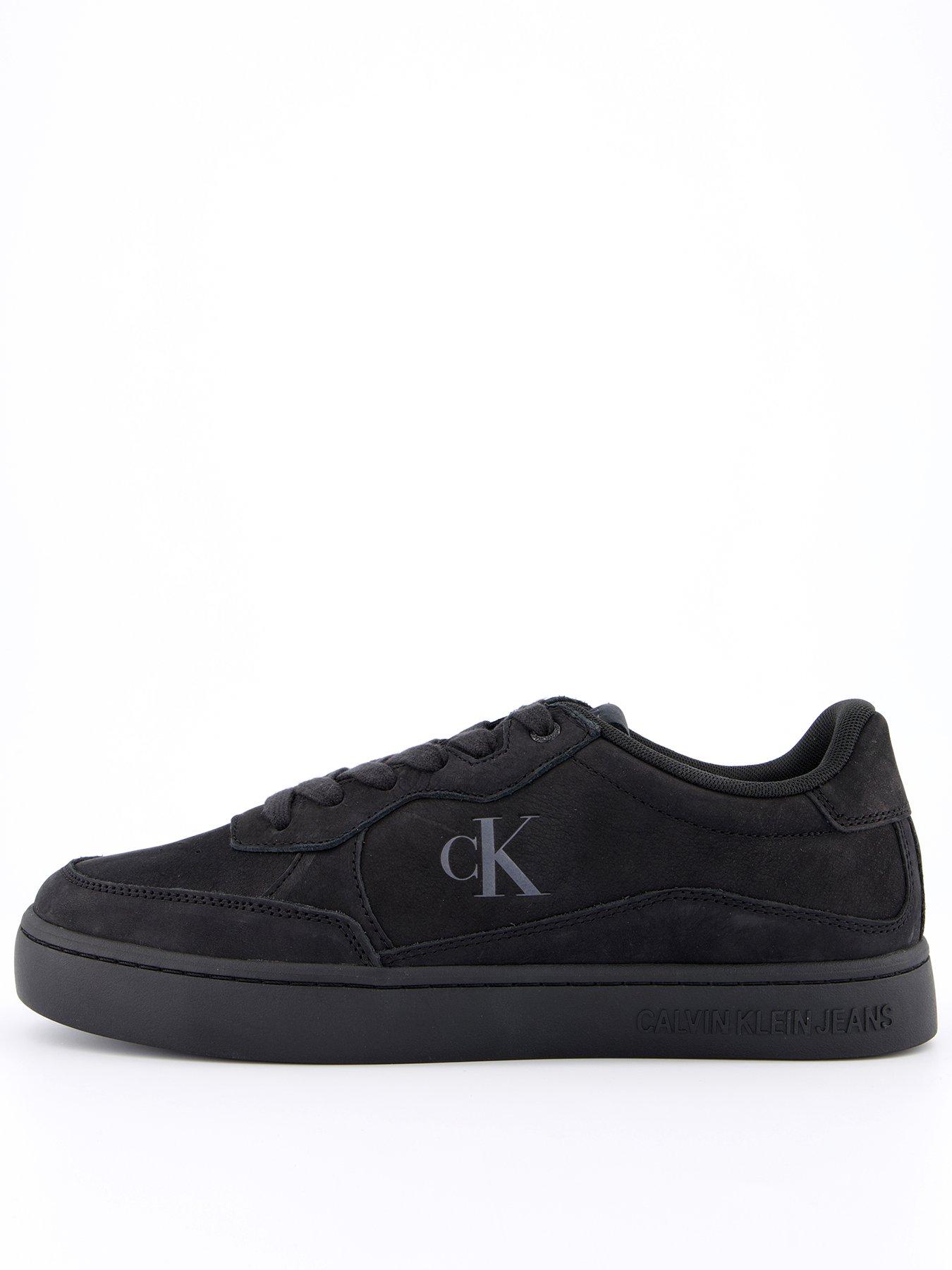 calvin-klein-jeans-classic-cupsole-nubuck-lace-up-sneakers-black