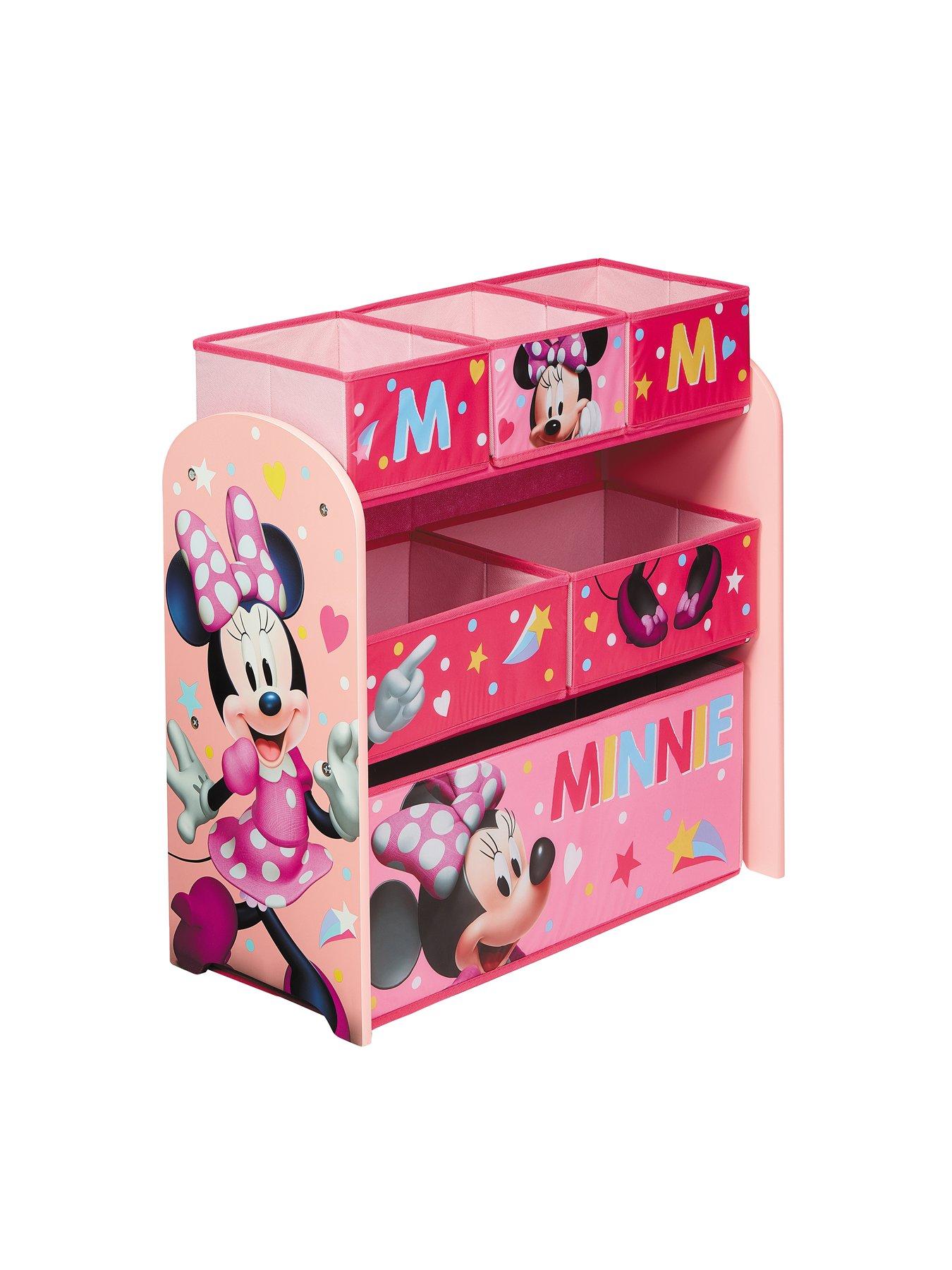 Image 3 of 3 of Minnie Mouse 6 Bin Storage Organiser