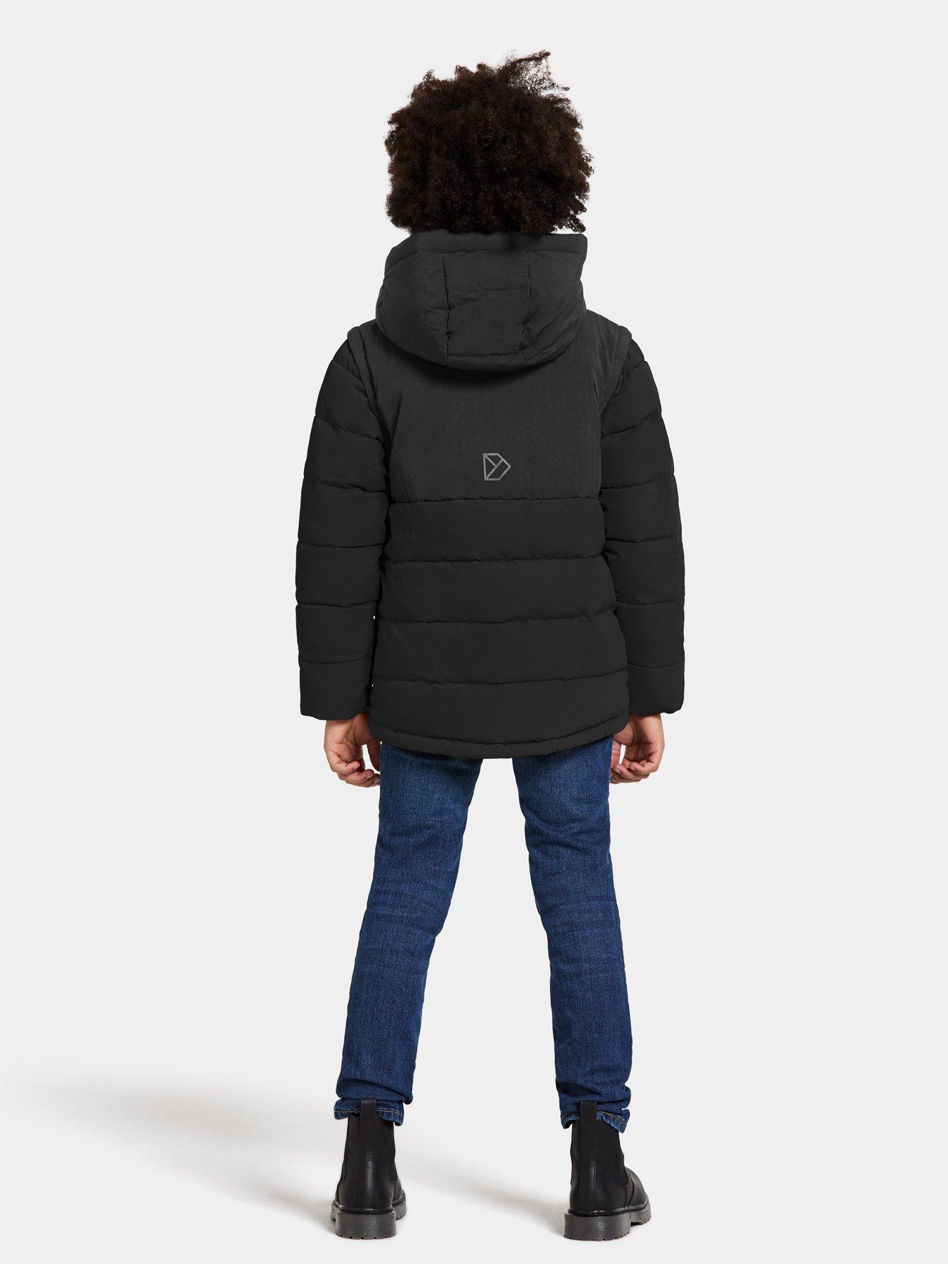  image of didriksons-granite-kids-jacket-2-black