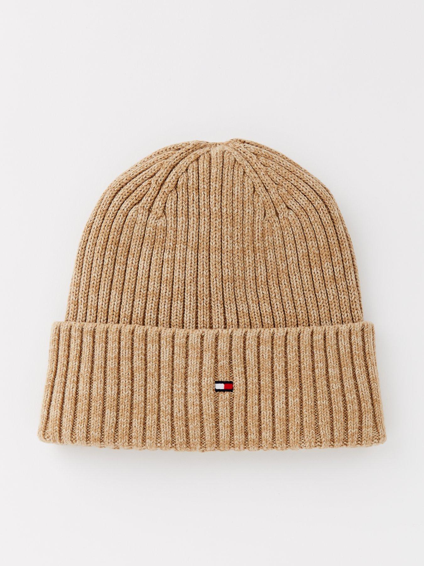 undefined The Flag Twisted Yarn Beanie - Beige