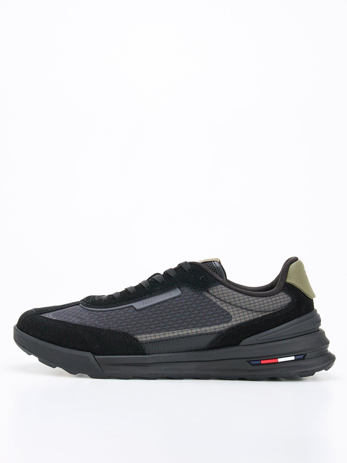 tommy-hilfiger-ripstop-retro-running-shoes-black