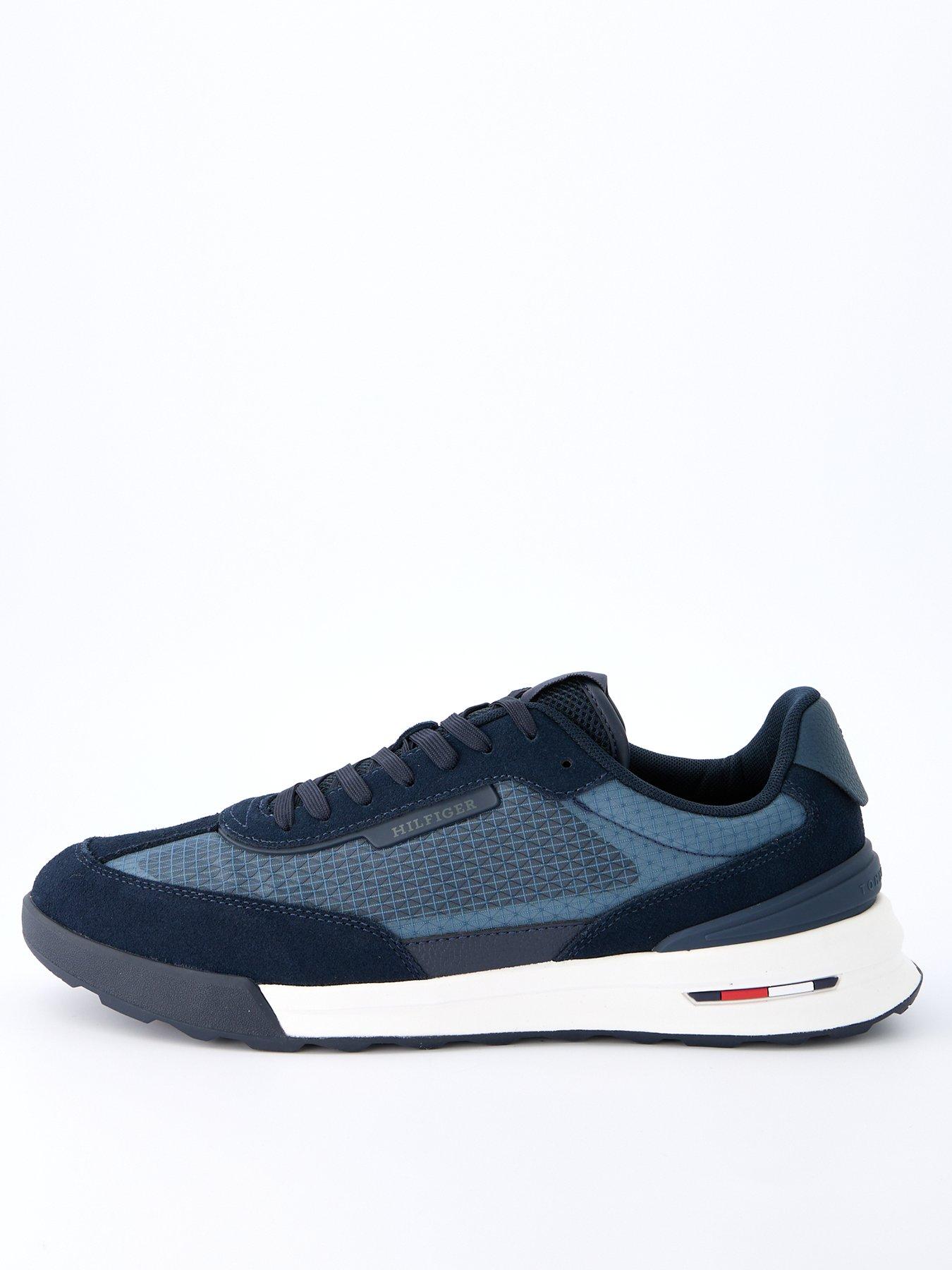  image of tommy-hilfiger-ripstop-retro-running-shoes-navy