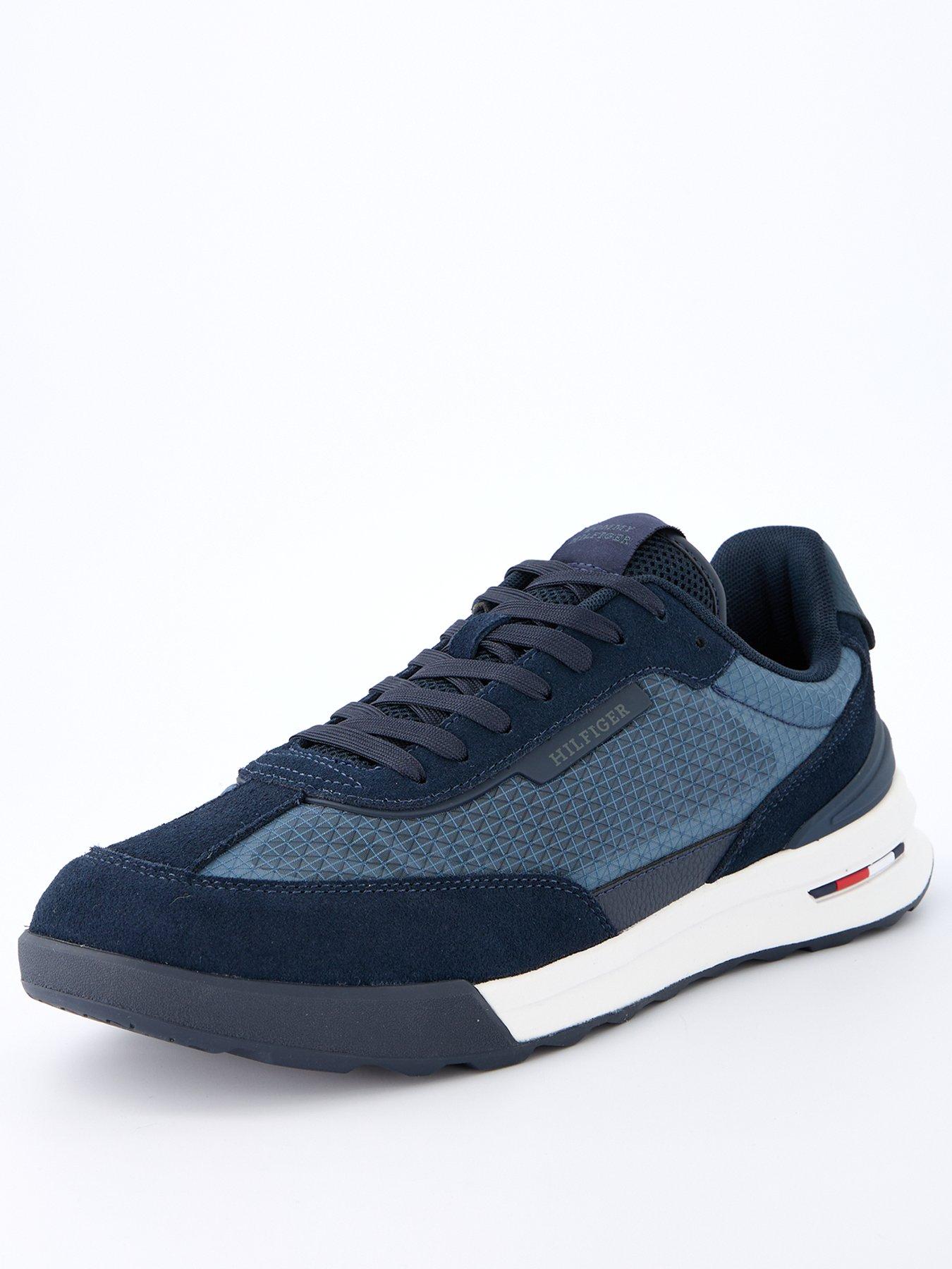  image of tommy-hilfiger-ripstop-retro-running-shoes-navy